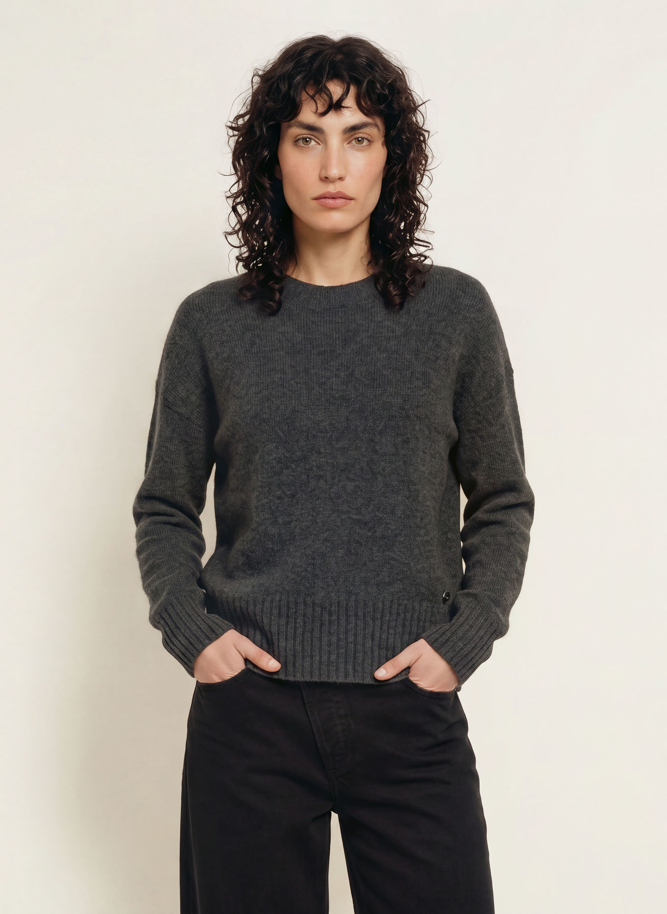 BELSTAFF RHEA Sweater: DARK GRAY