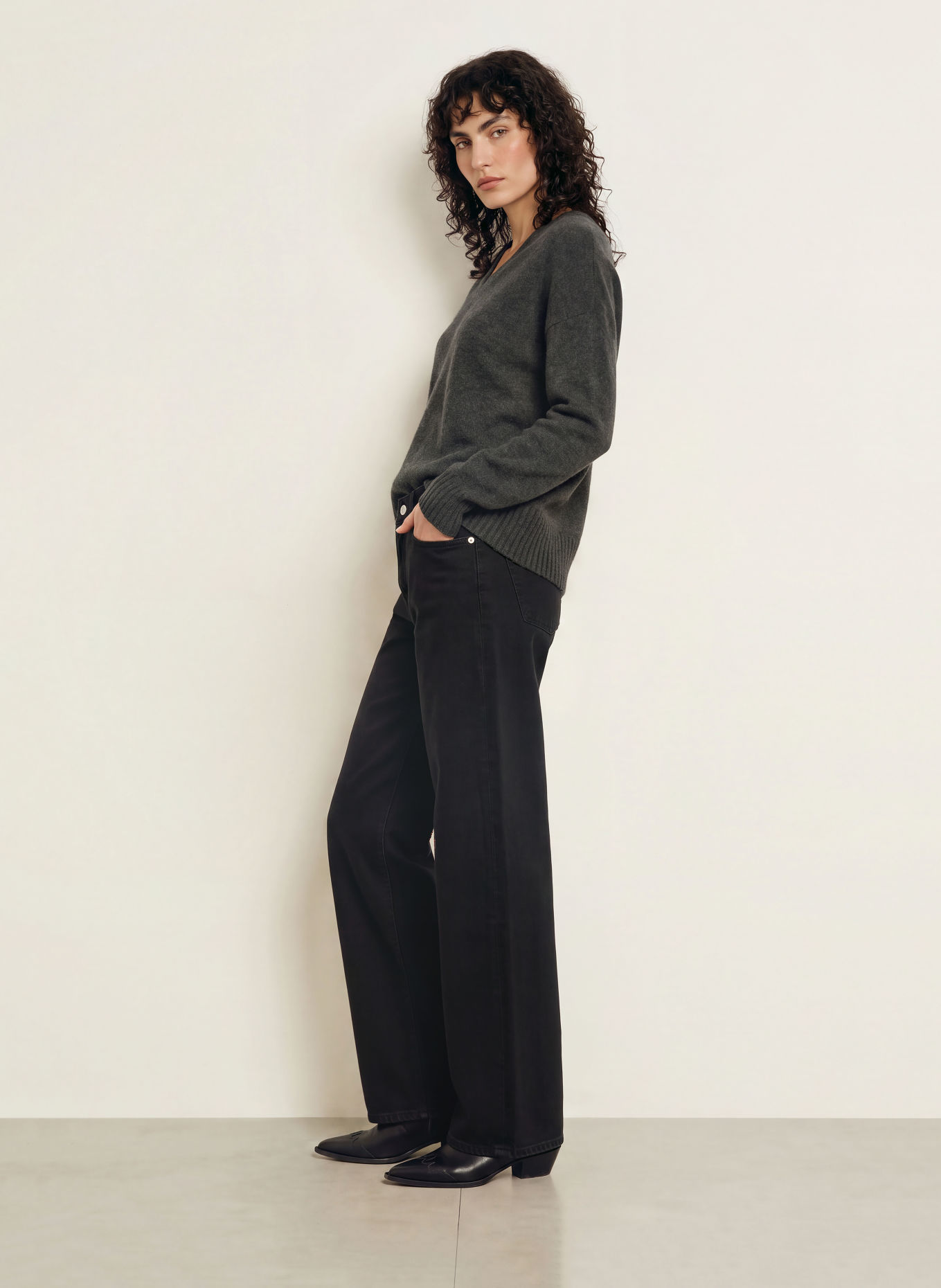 BELSTAFF RHEA Sweater: DARK GRAY