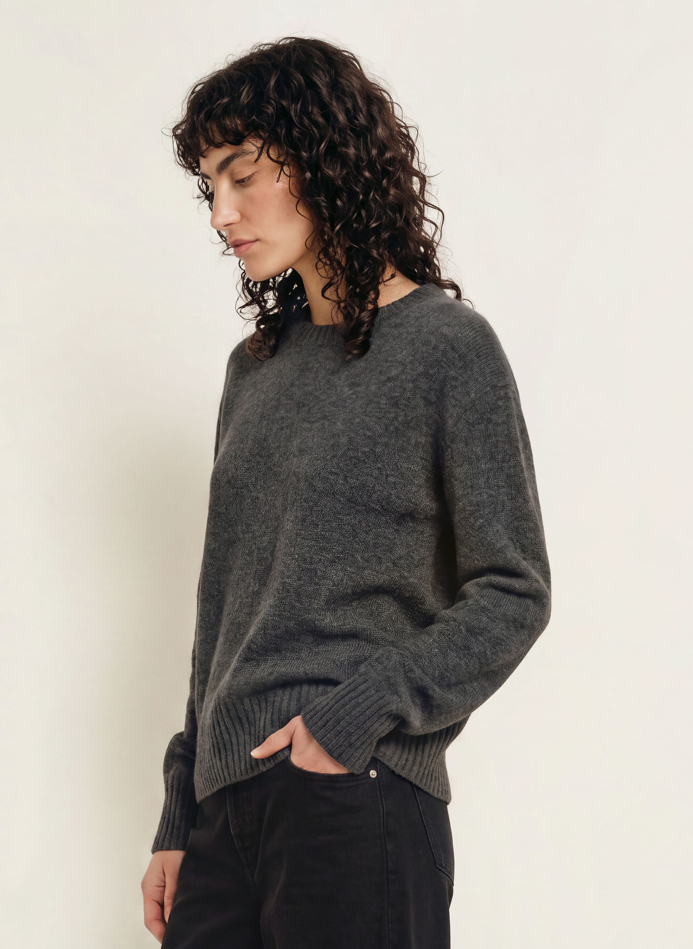 BELSTAFF RHEA Sweater: DARK GRAY