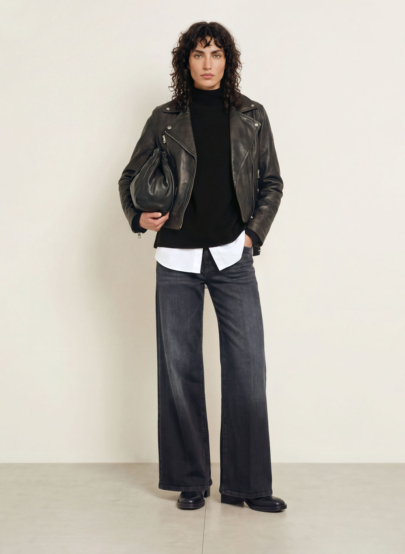 BELSTAFF Lederjacke SIENNA: DUNKELBRAUN