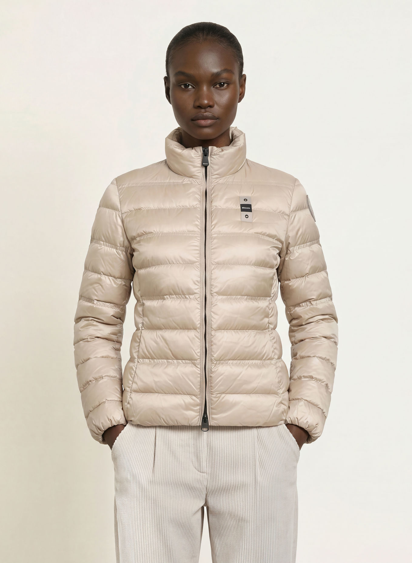 Blauer GEORGI Lightweight Down Jacket: BEIGE