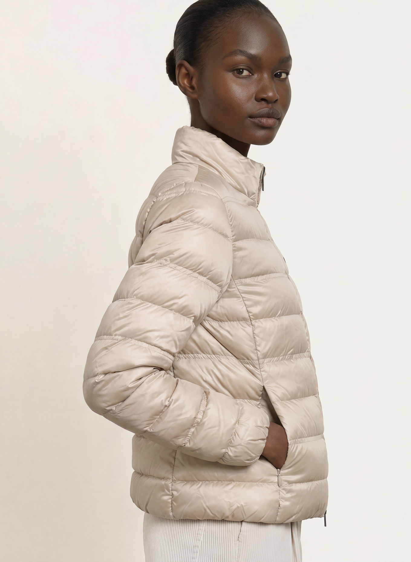 Blauer GEORGI Lightweight Down Jacket: BEIGE