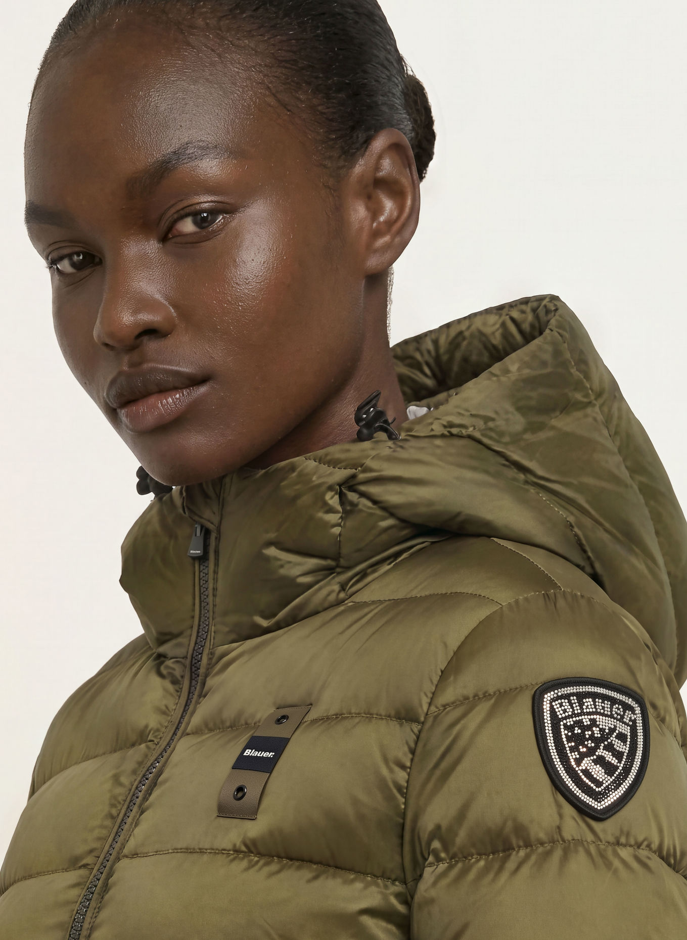 Blauer Doudoune longue légère AGNES: KAKI