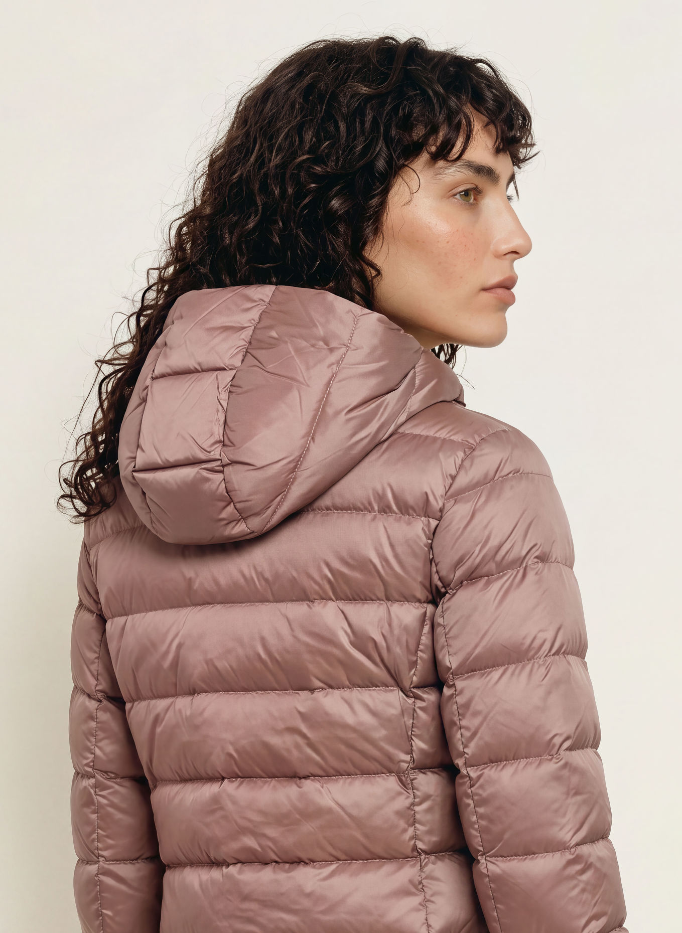 Blauer Lightweight donsjas CHARME: BRUIN / ZILVER / ZWART