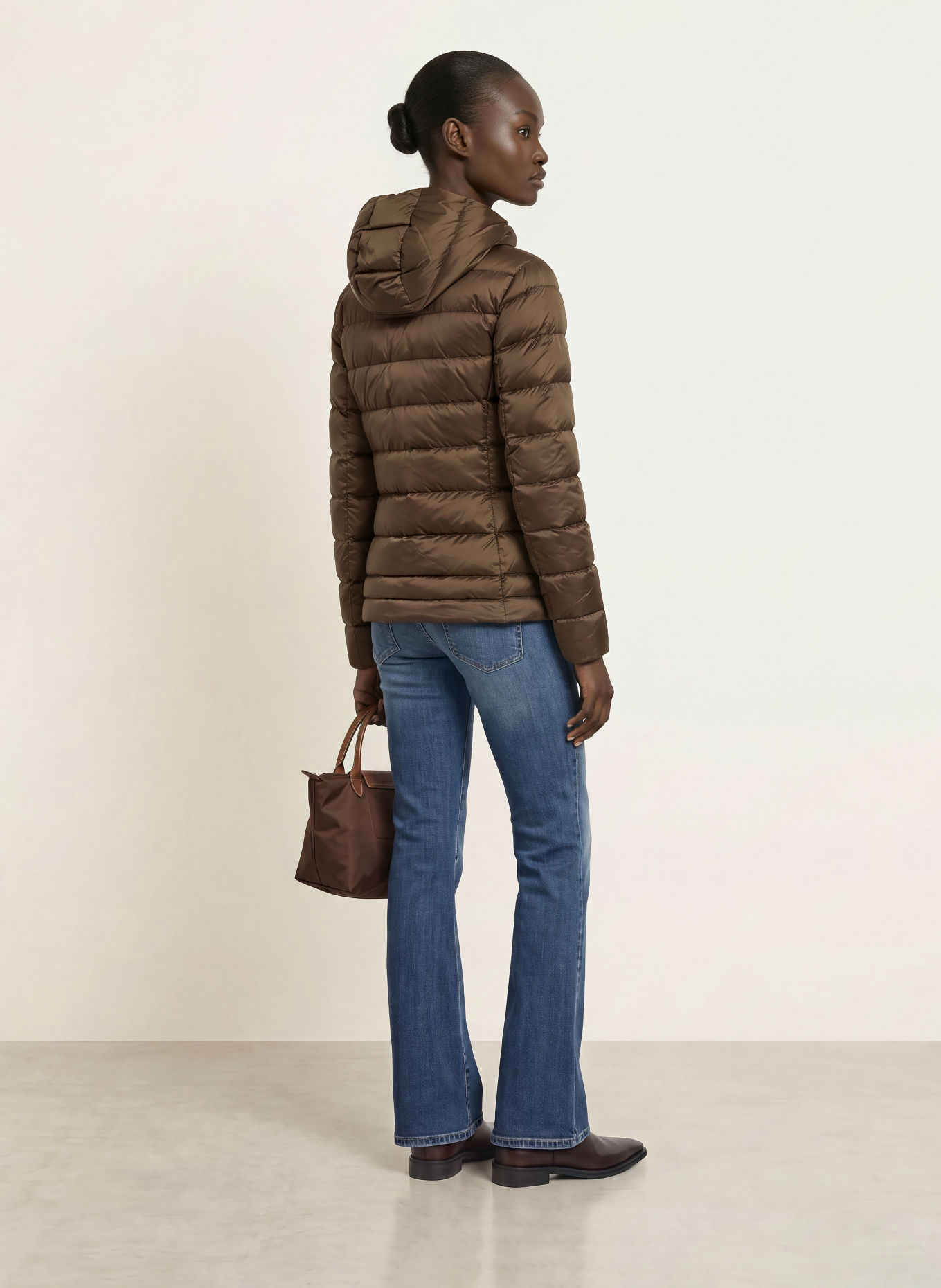 Blauer Doudoune légère CHARME: MARRON / ARGENT / NOIR