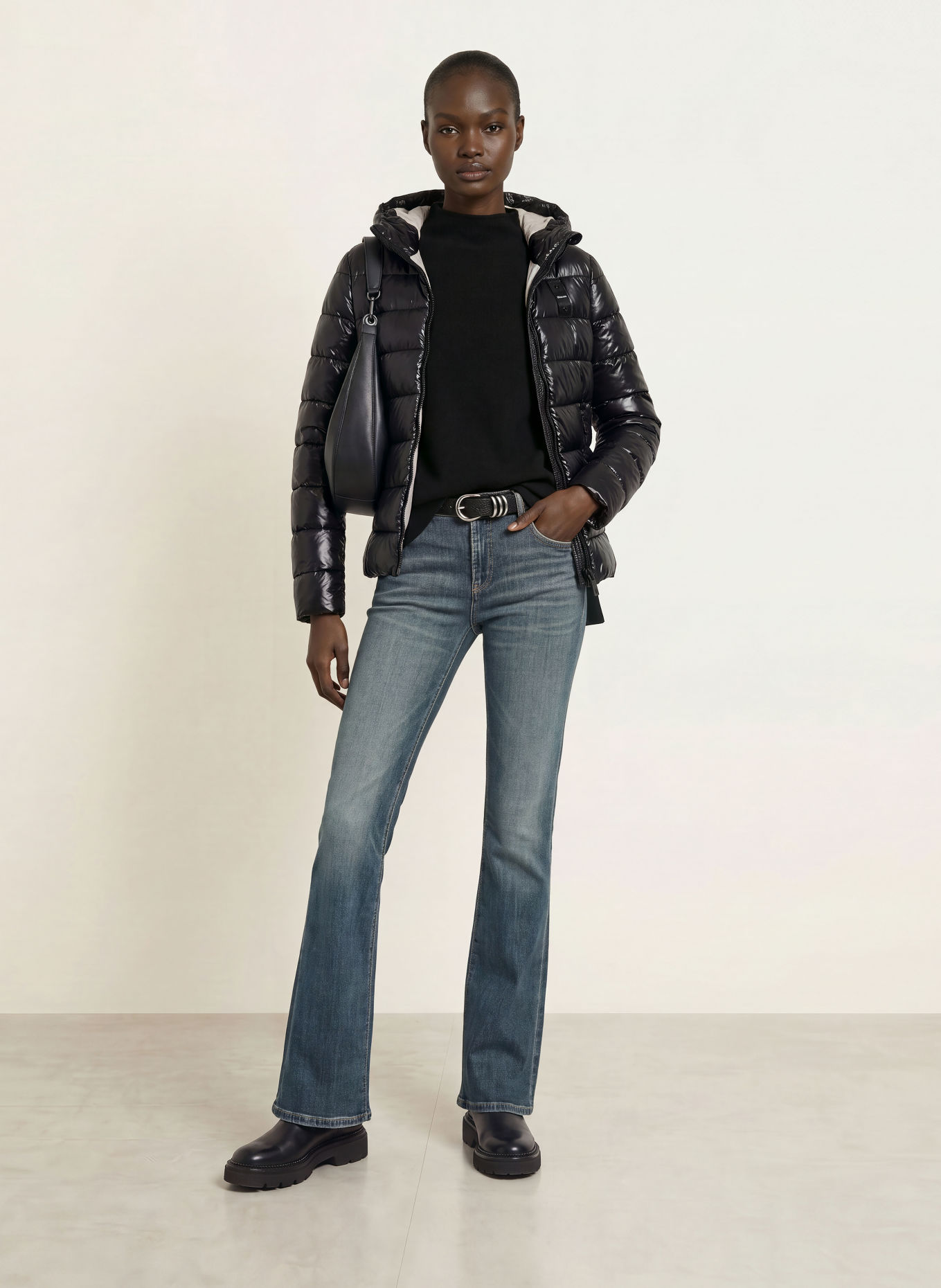 Blauer Veste matelassée CAROLL: NOIR