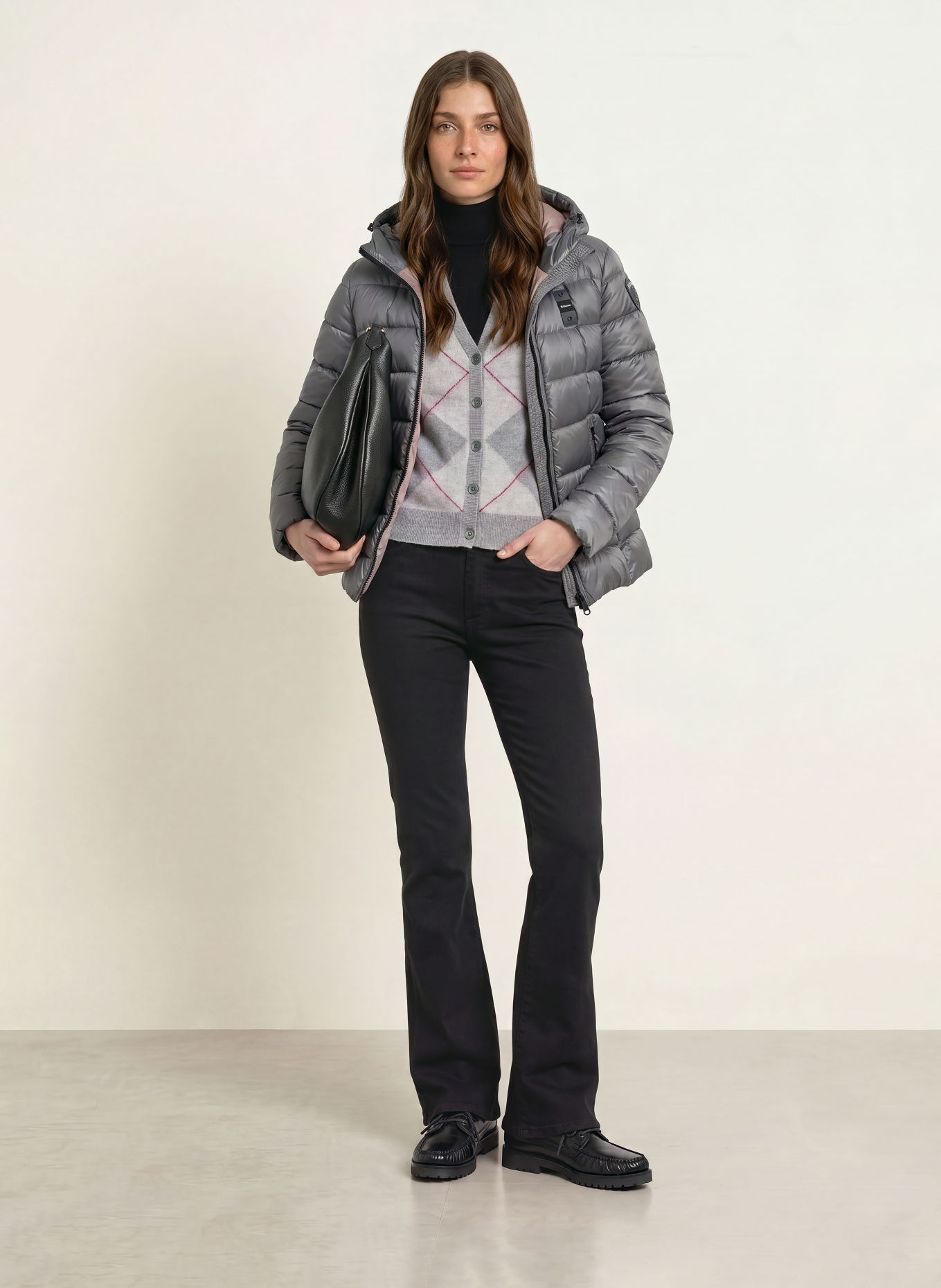 Blauer Veste matelassée CAROLL: GRIS