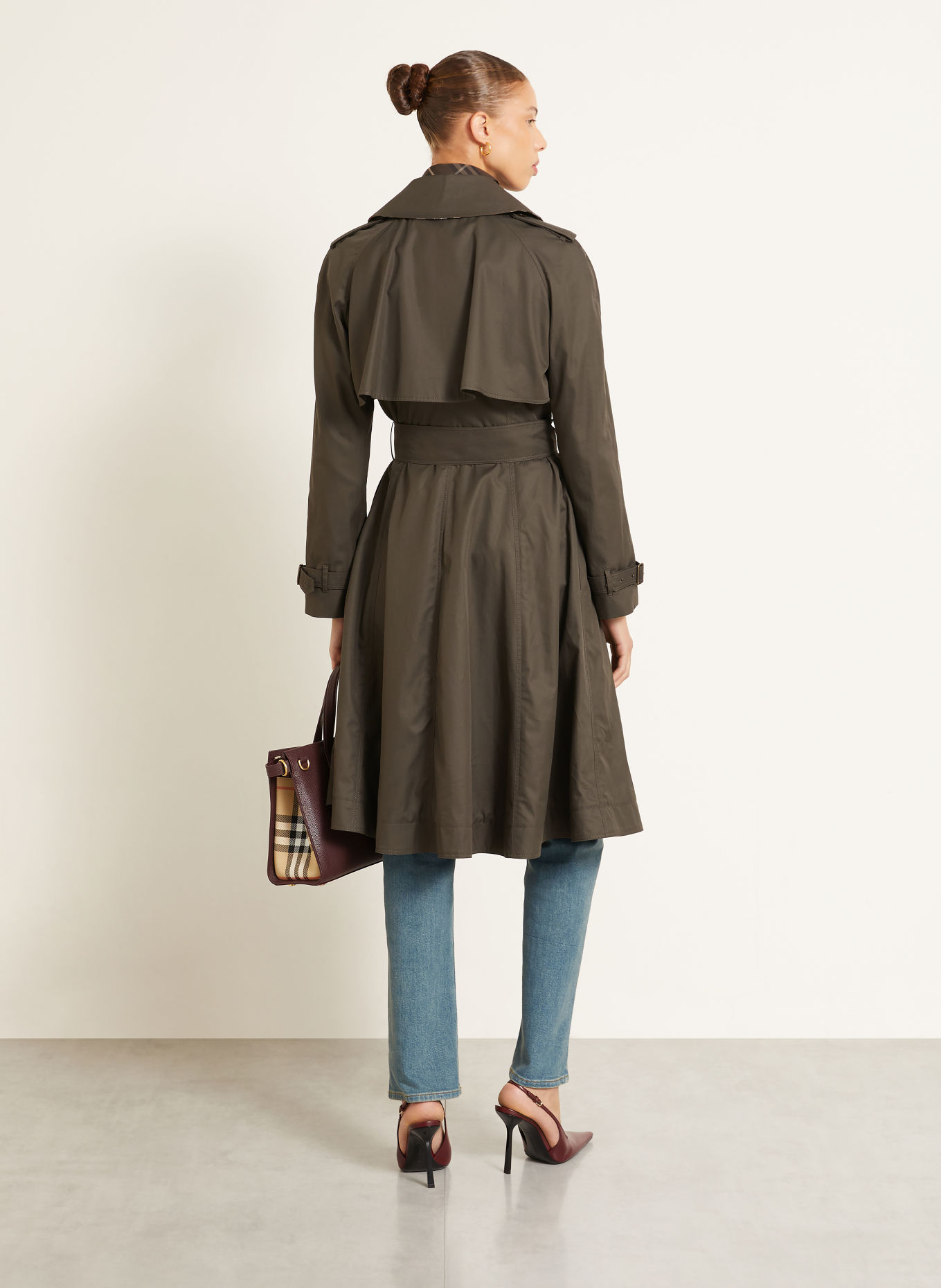 BURBERRY Trenchcoat PEMBURY: DUNKELBRAUN