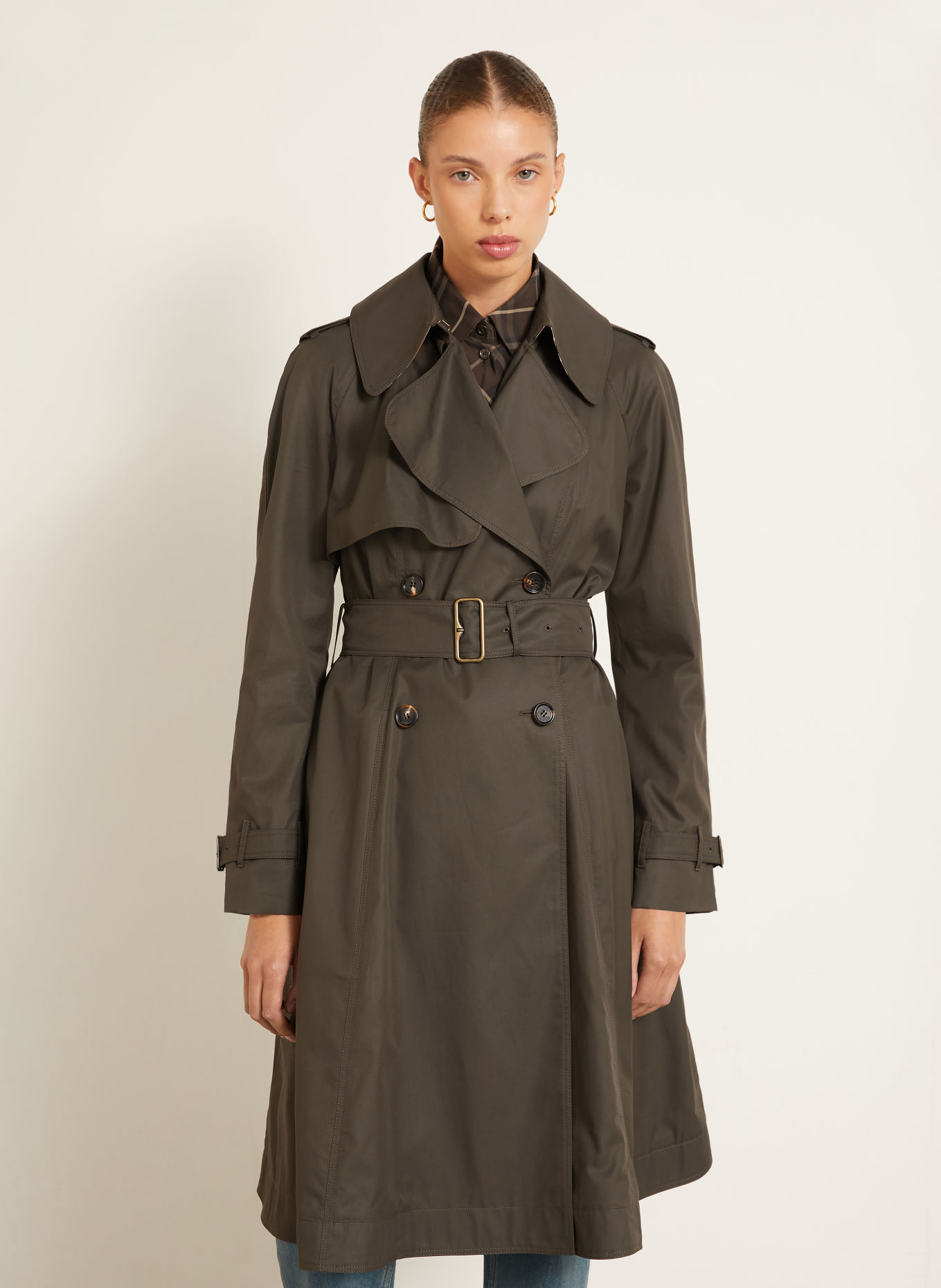 BURBERRY Trenchcoat PEMBURY: DUNKELBRAUN