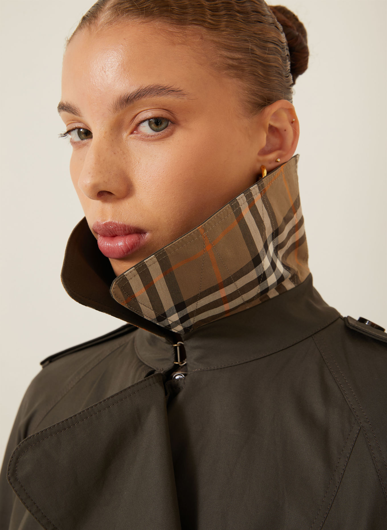 BURBERRY Trenchcoat PEMBURY: DUNKELBRAUN