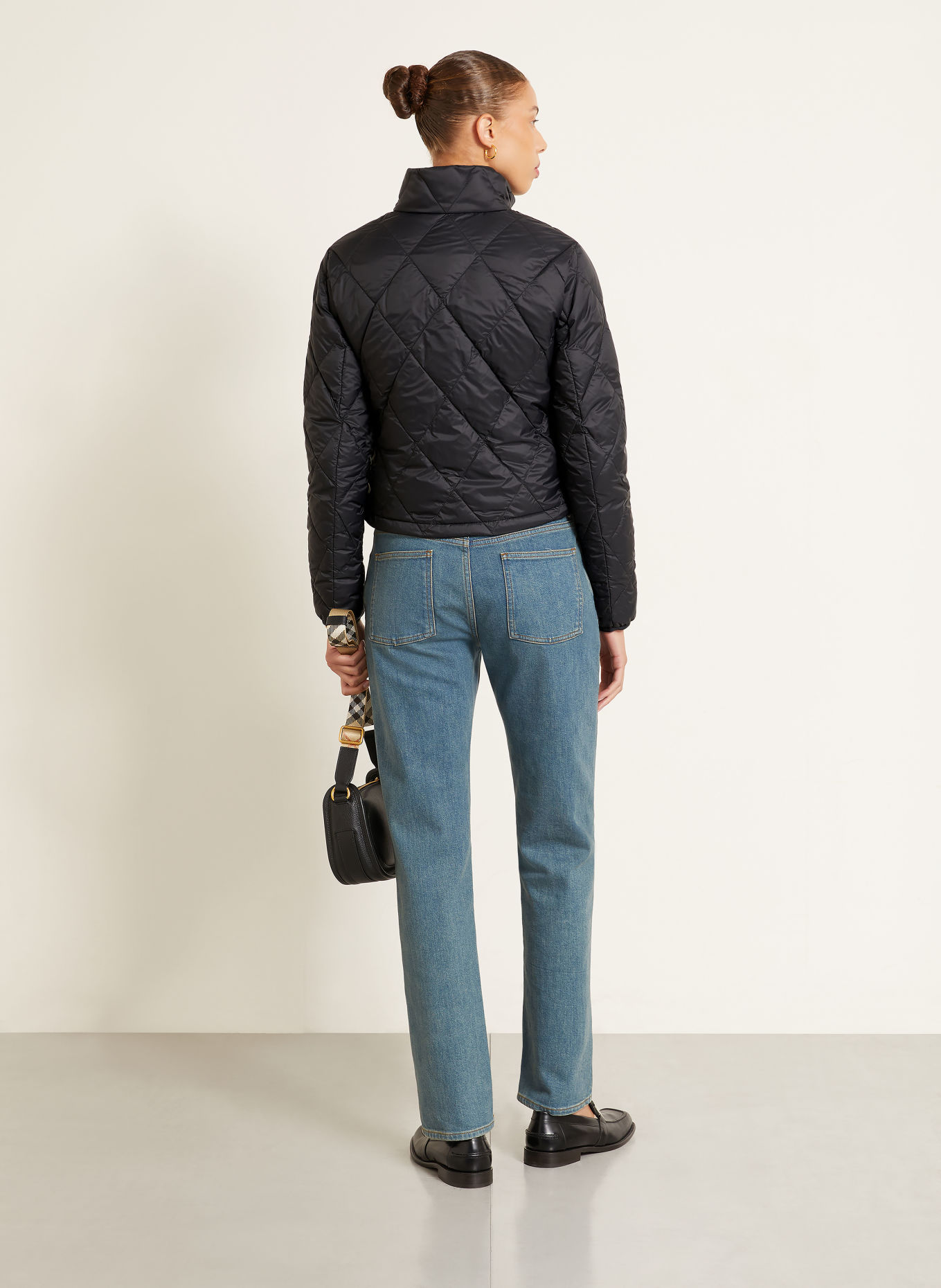 BURBERRY Jacheta matlasată BRAMFORD: NEGRU