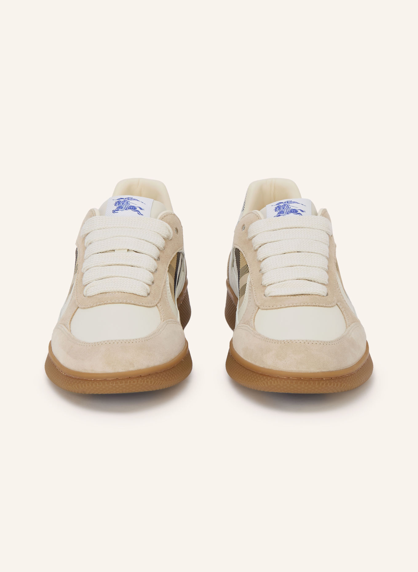 BURBERRY Sneakers TERRACE: CRÈME / BEIGE / LICHTGRIJS