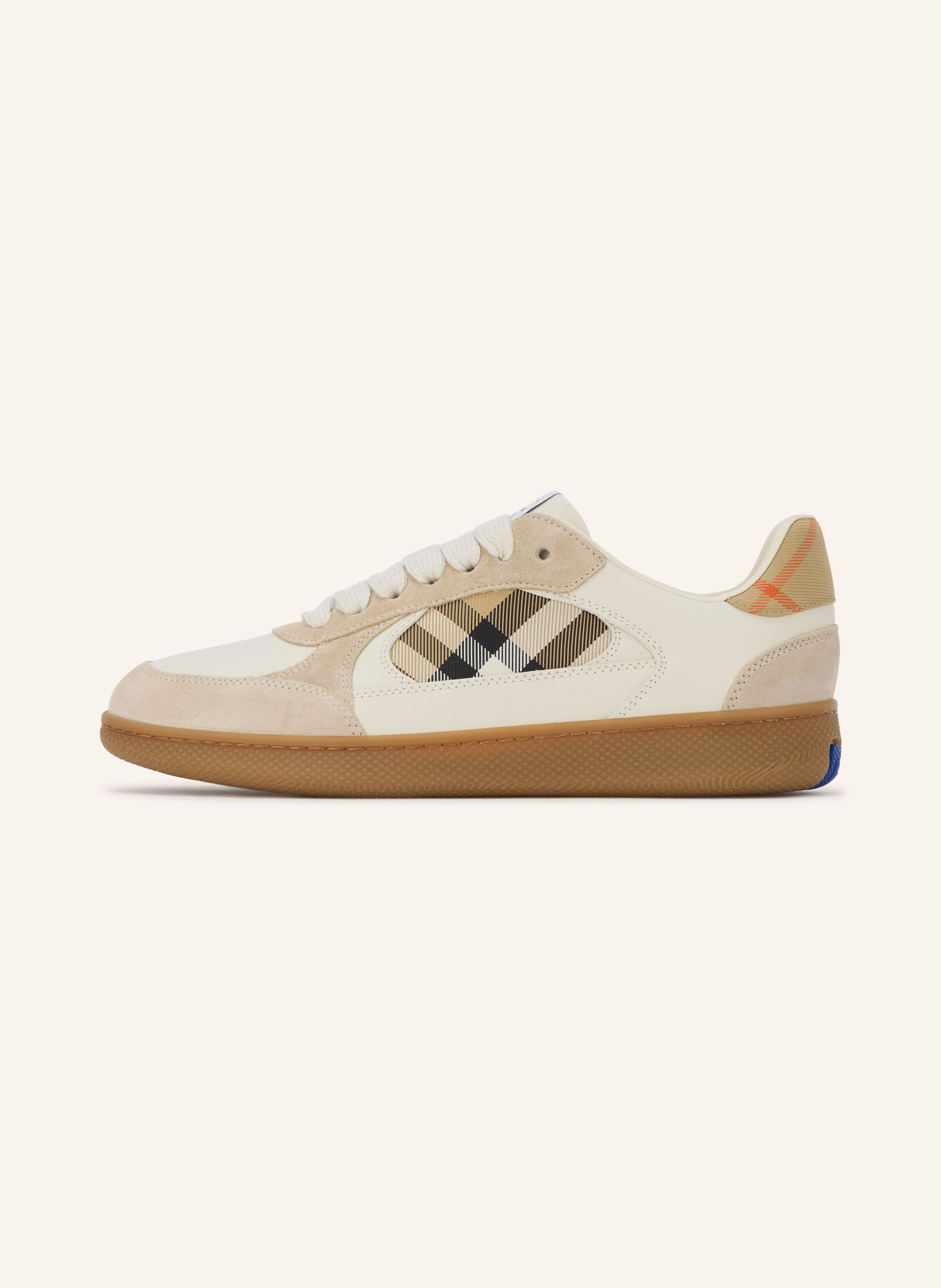 BURBERRY Sneakers TERRACE: CRÈME / BEIGE / LICHTGRIJS