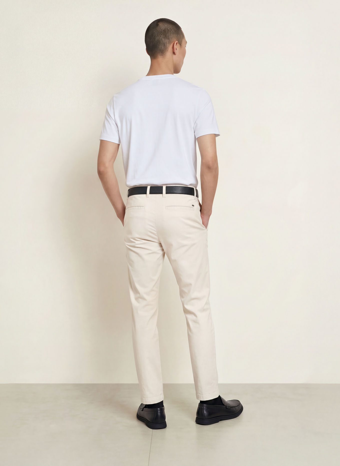 BOSS T-shirt THOMPSON: BLANC