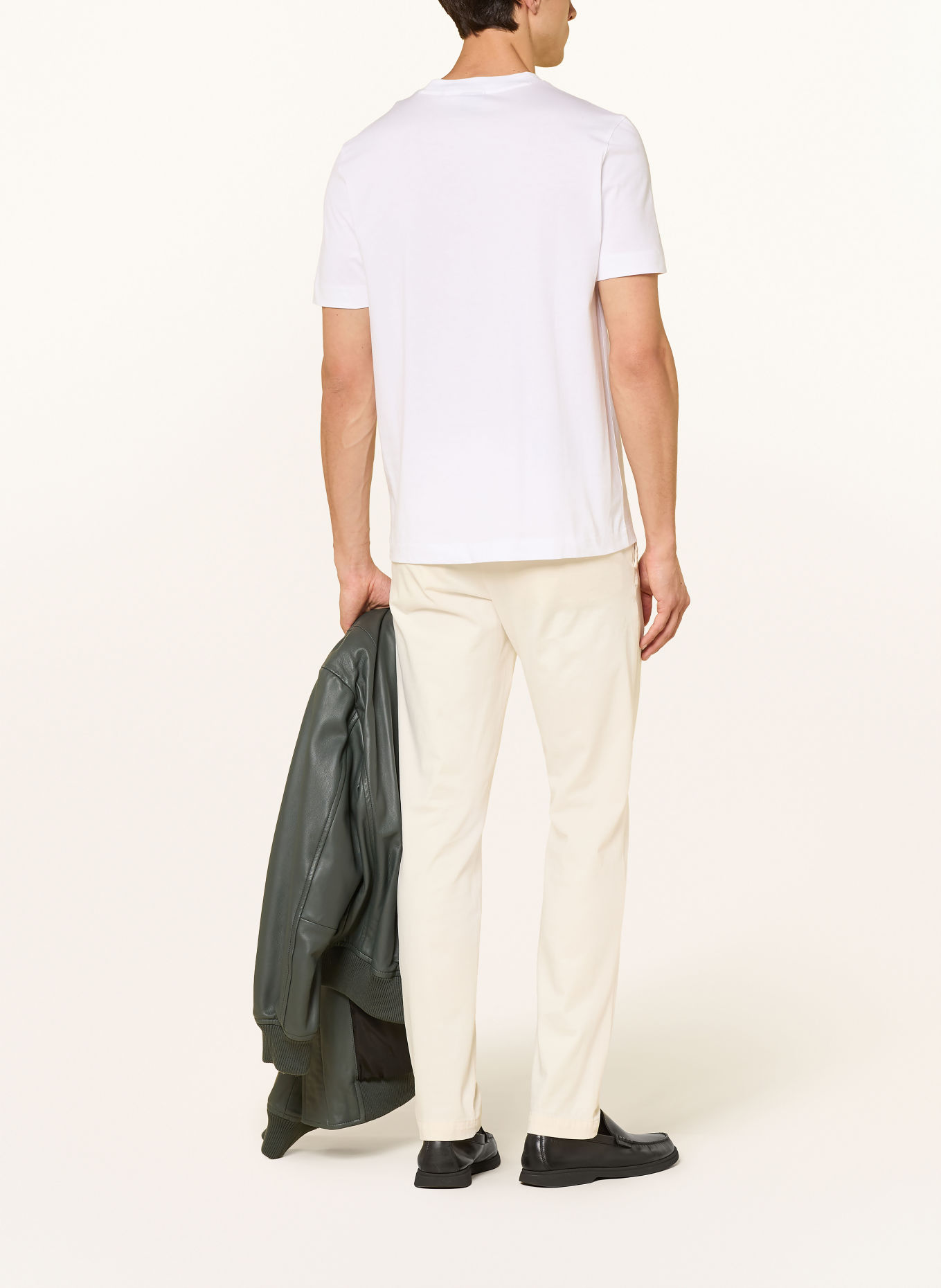 BOSS T-shirt THOMPSON: BLANC