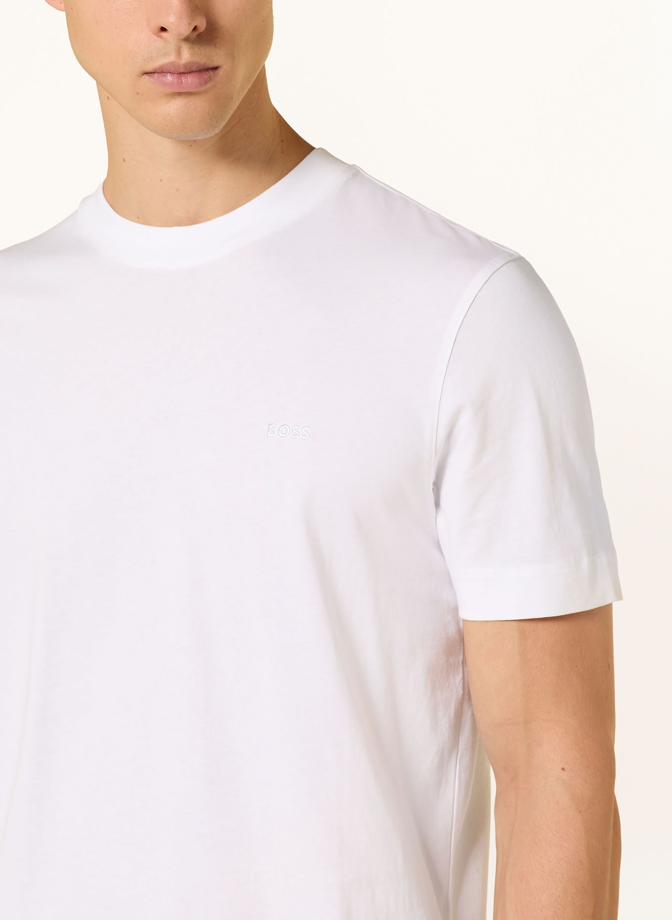 BOSS T-shirt THOMPSON: BLANC