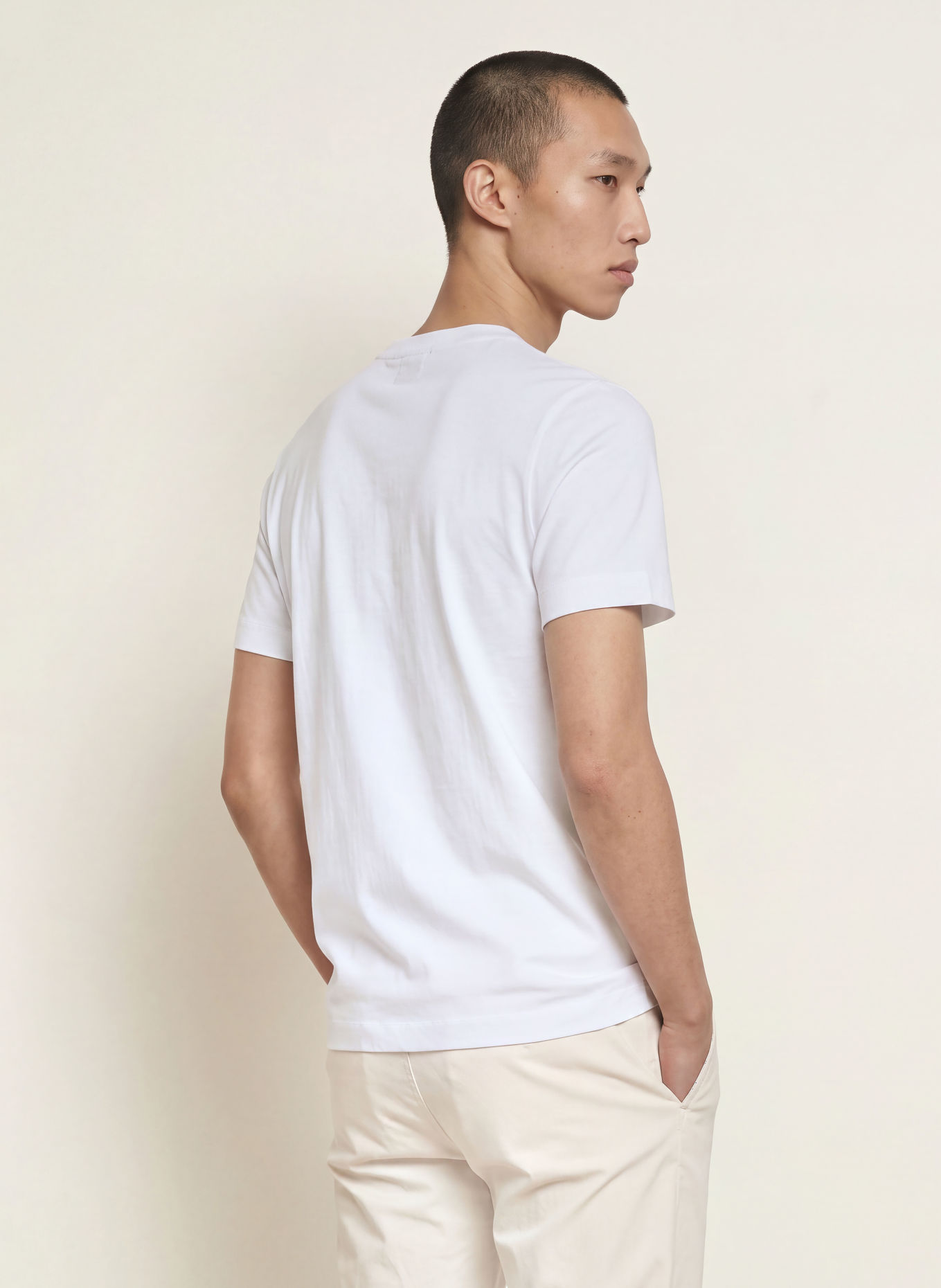 BOSS T-shirt THOMPSON: BLANC