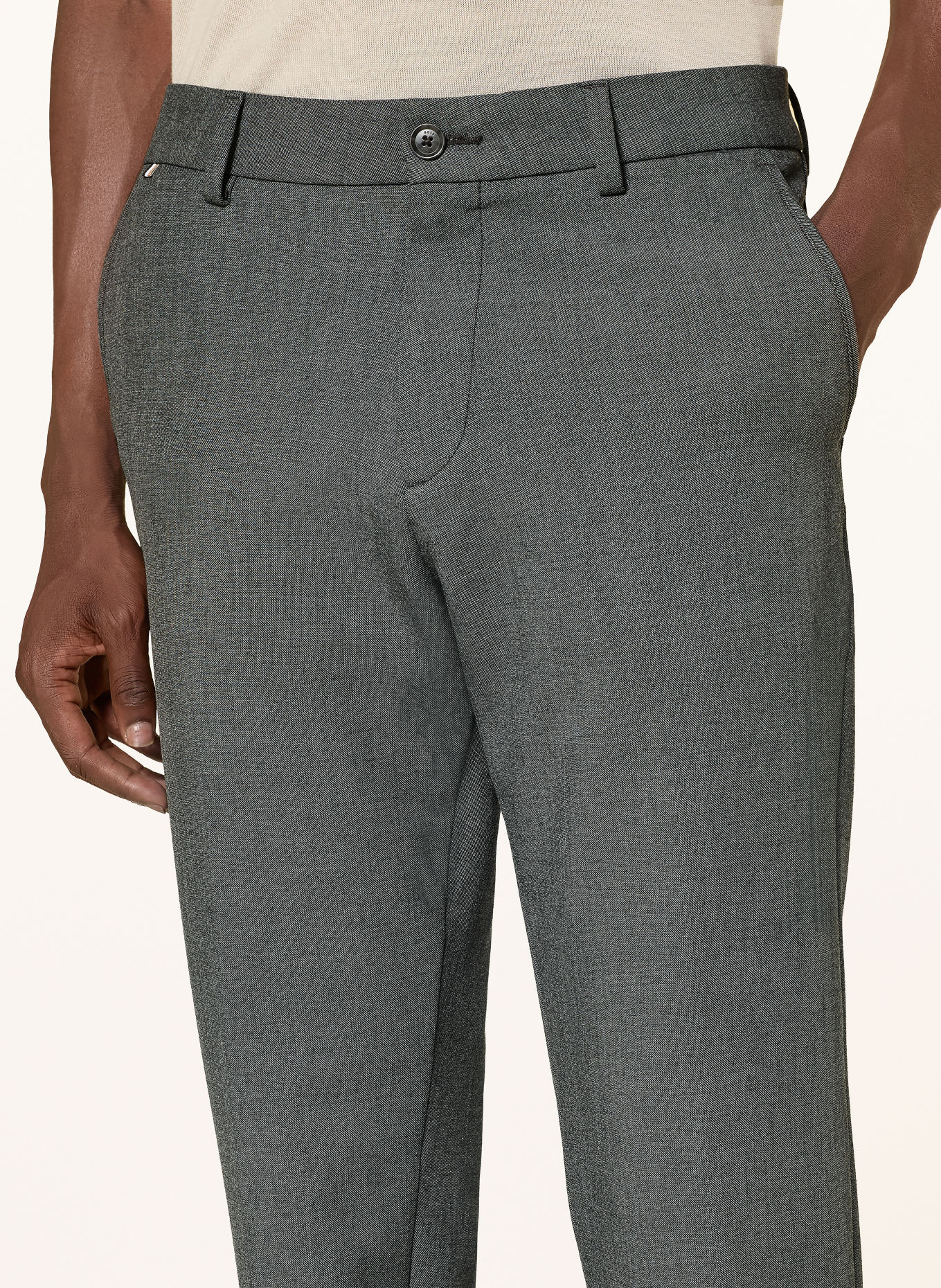 BOSS Chino KANE1 Regular Fit: DUNKELGRAU