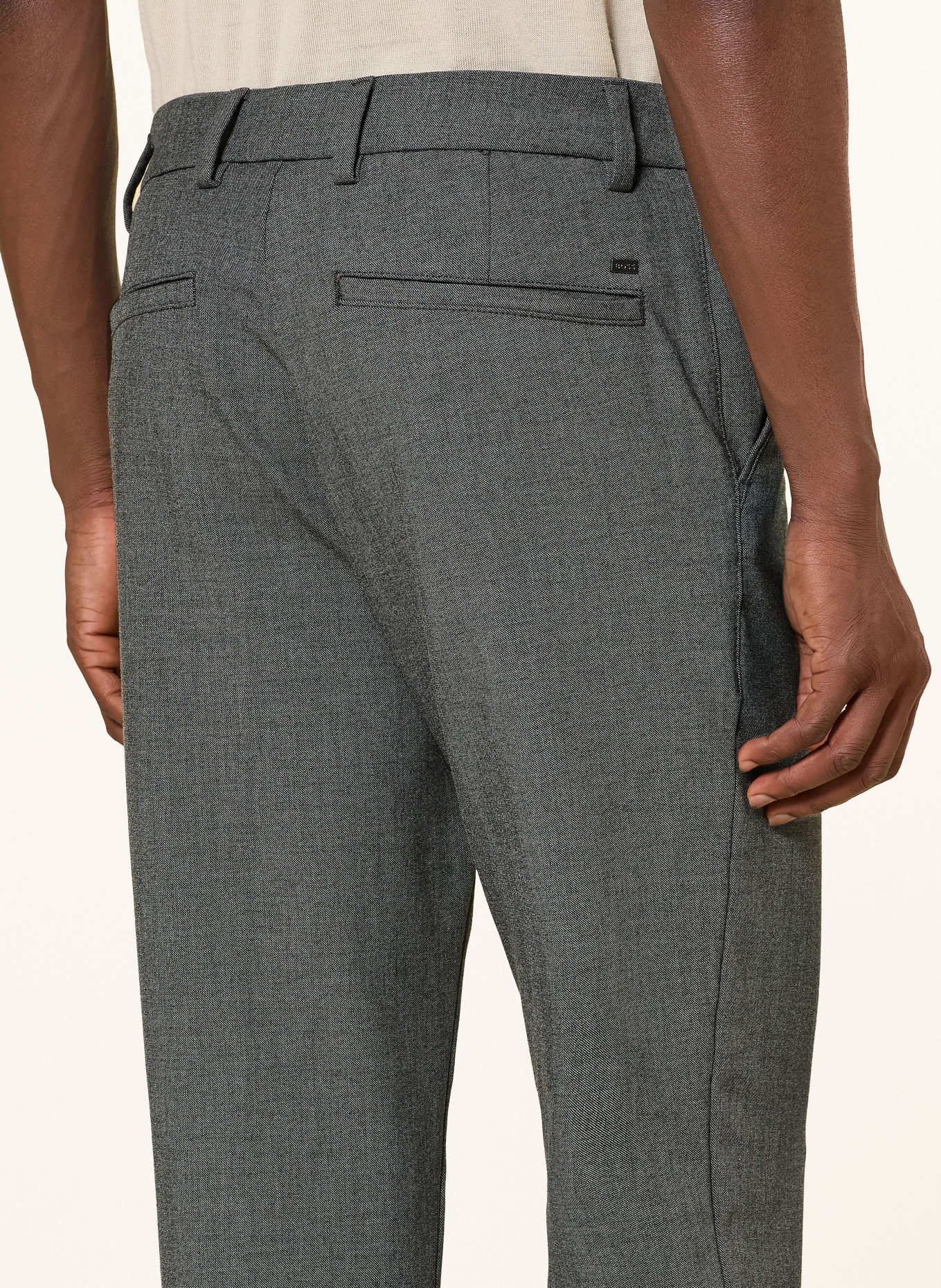 BOSS Chino KANE1 Regular Fit: DUNKELGRAU
