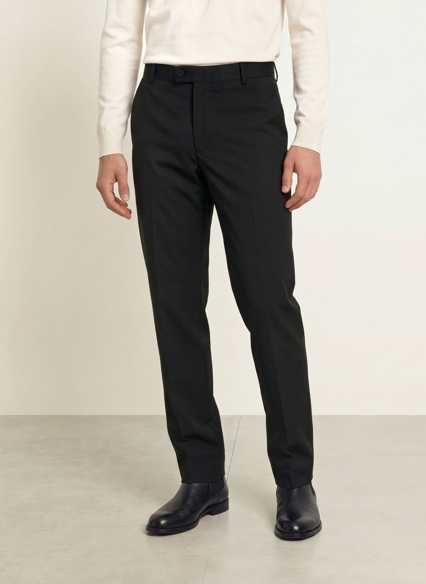 BOSS Chino KENT Straight Fit: SCHWARZ