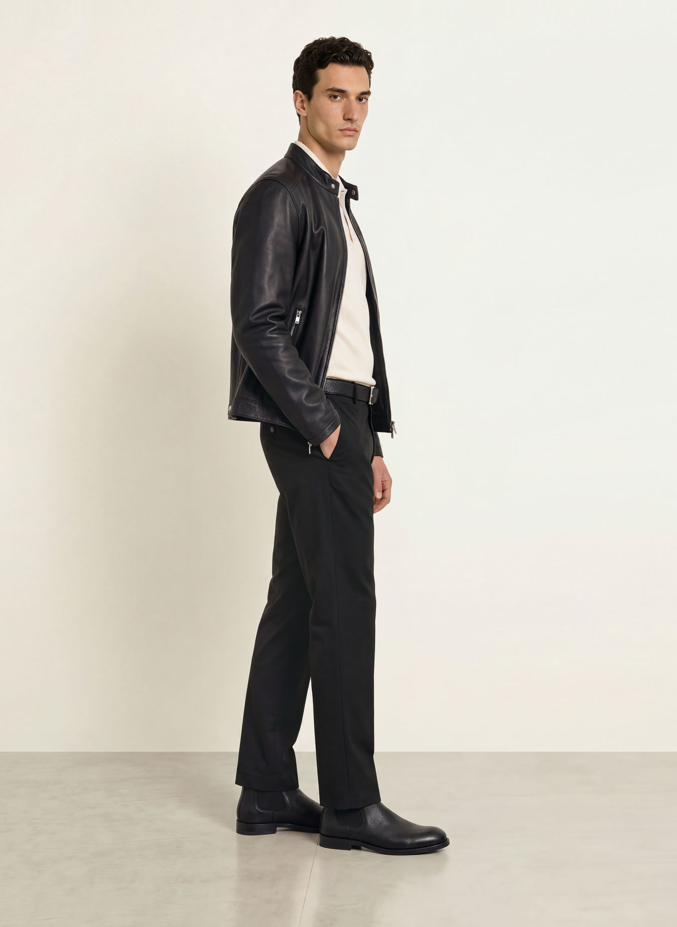 BOSS Chino KENT Straight Fit: SCHWARZ