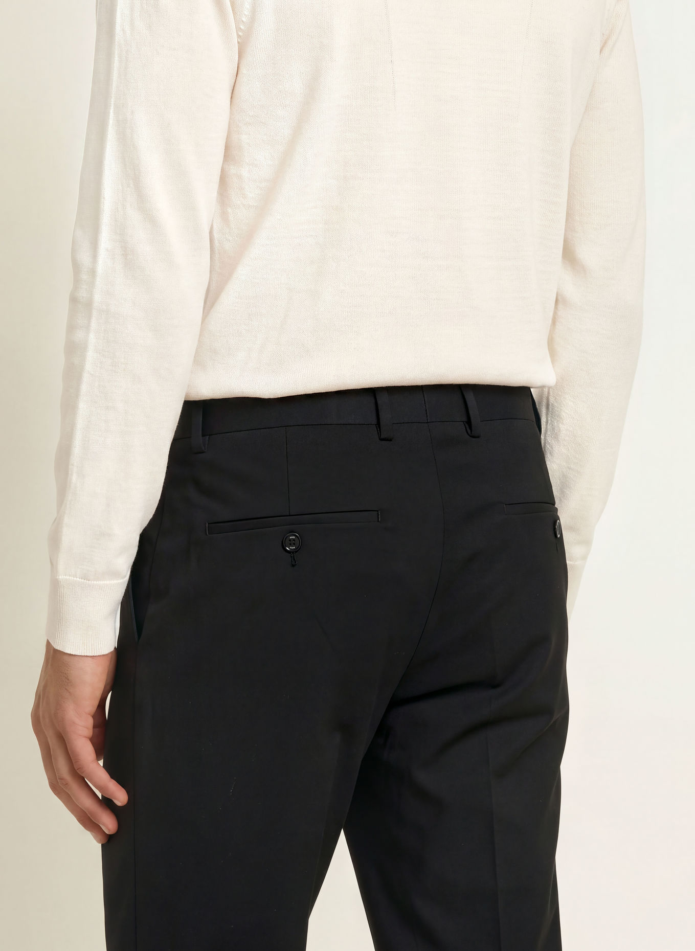 BOSS Chino KENT Straight Fit: SCHWARZ