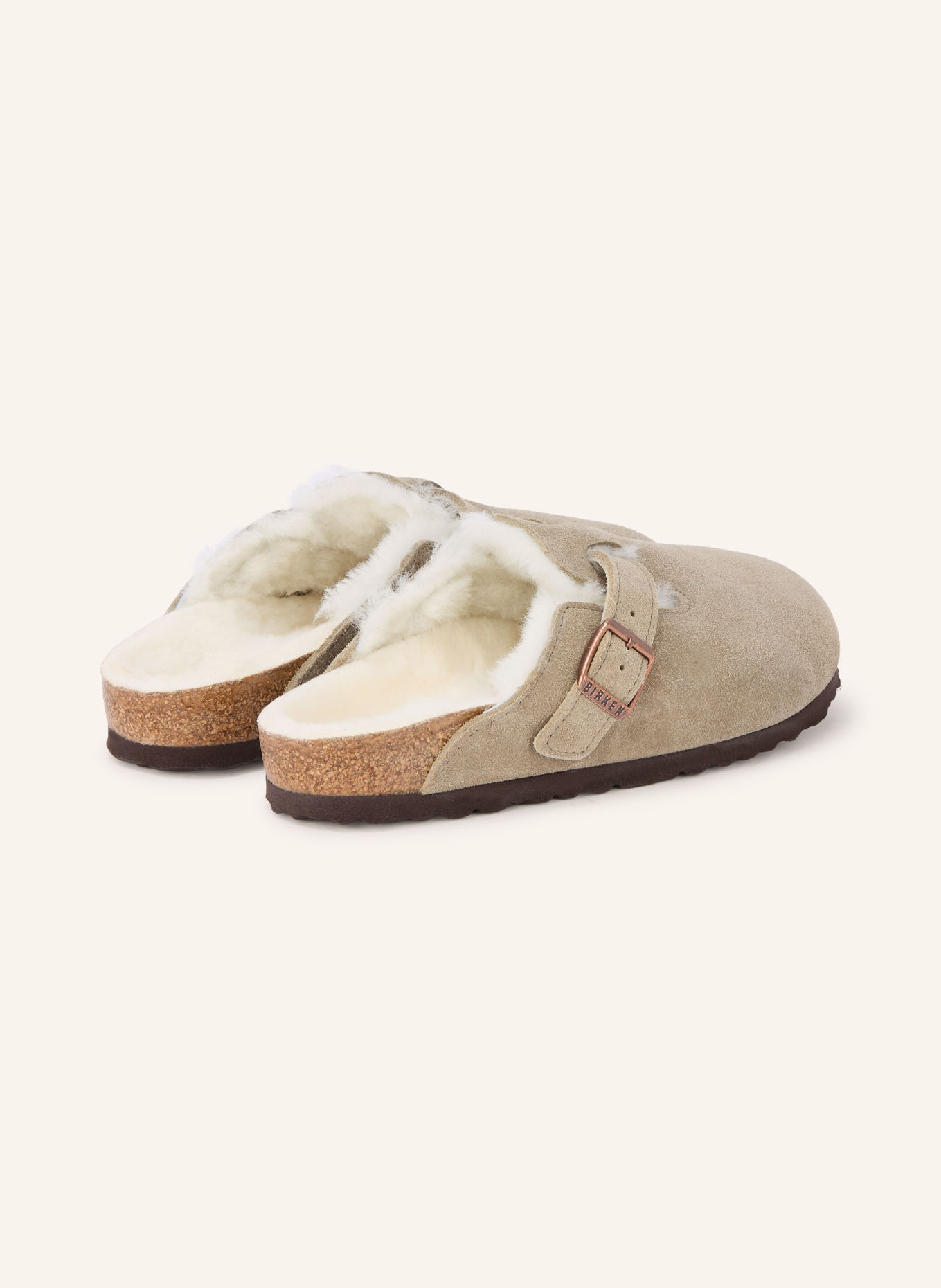 BIRKENSTOCK Pantoletten BOSTON: TAUPE