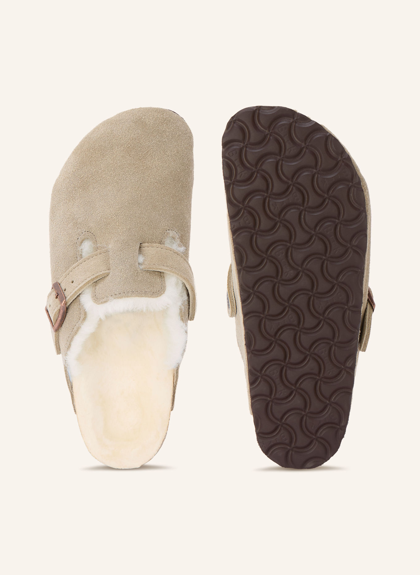 BIRKENSTOCK Pantoletten BOSTON: TAUPE