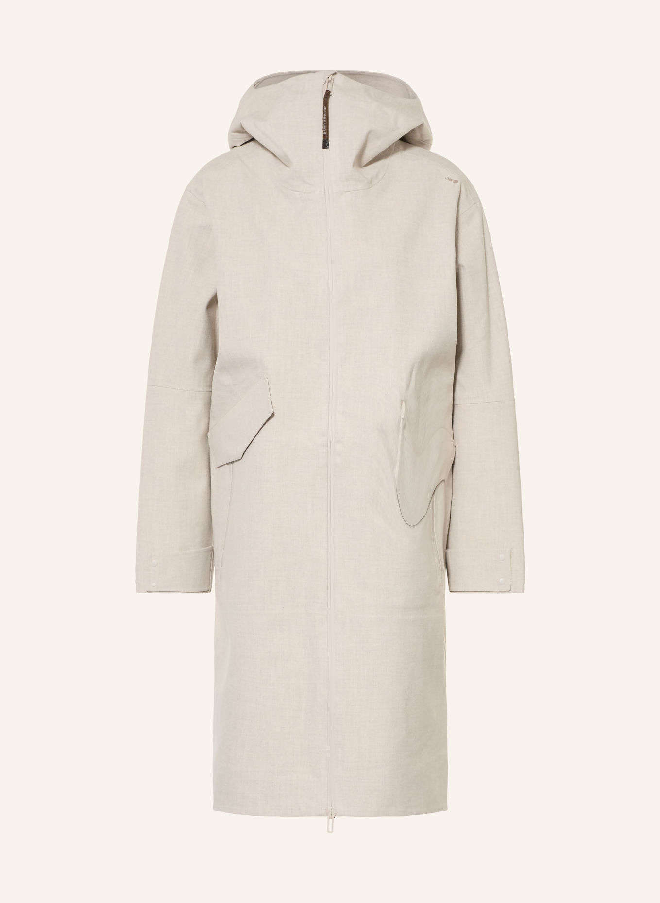 JEANNE BARET Parka HELLA: LICHTGRIJS