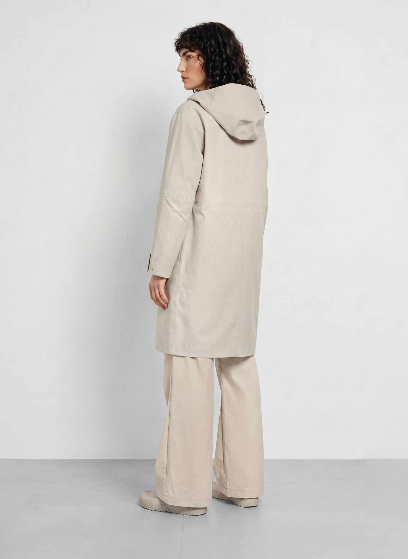 JEANNE BARET Parka HELLA: LICHTGRIJS