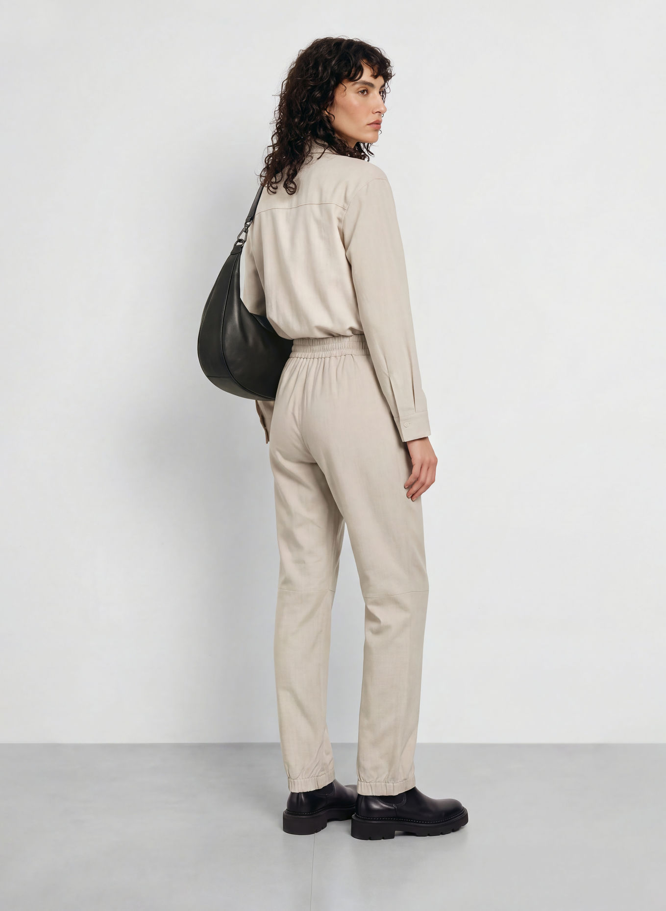JEANNE BARET Flanellose HELLA: HELLGRAU