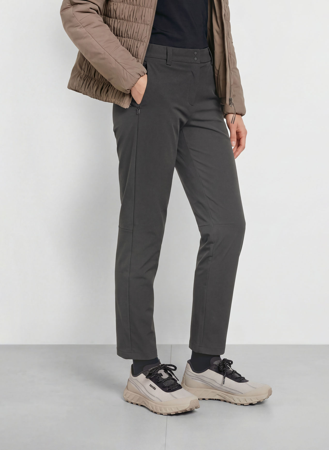 JEANNE BARET Hose ORKNEY: SCHWARZ