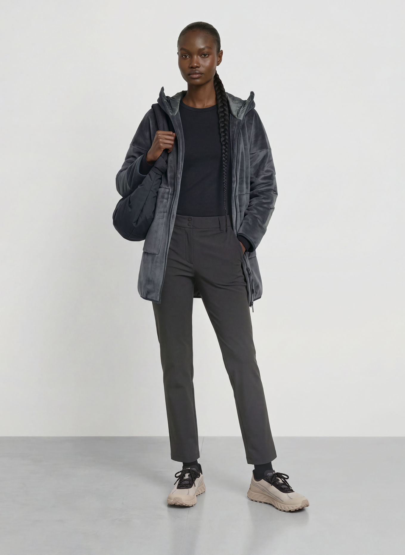 JEANNE BARET Funktionsjacke BOREAL: DUNKELGRÜN