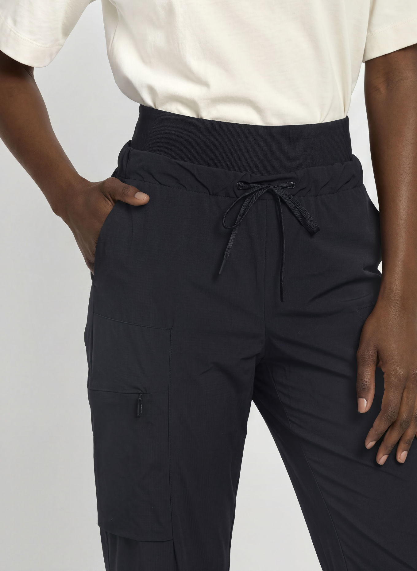 JEANNE BARET Cargohose SKYE: SCHWARZ