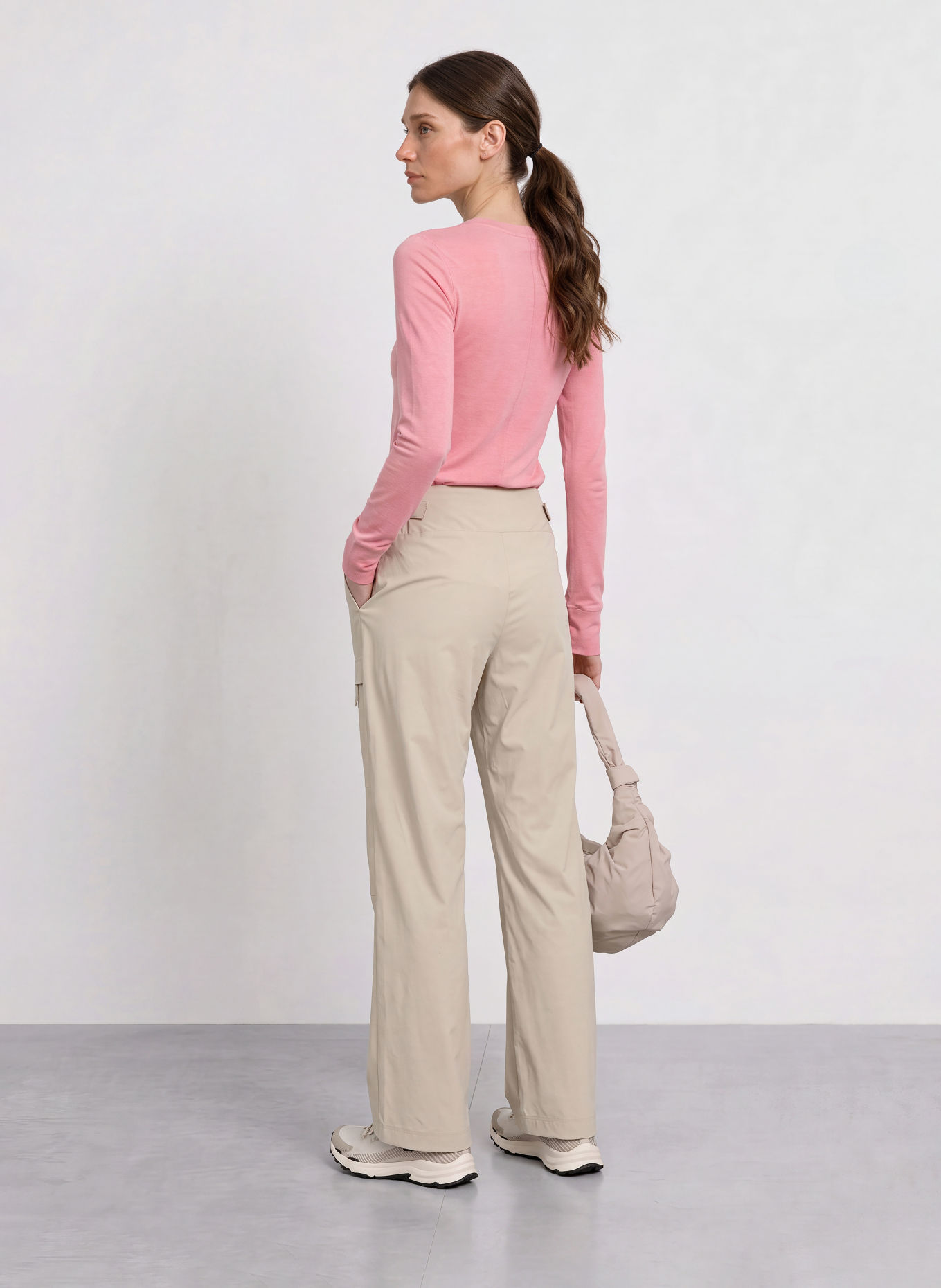 JEANNE BARET Koszulka z długim rękawem AURORA: RÓŻOWY