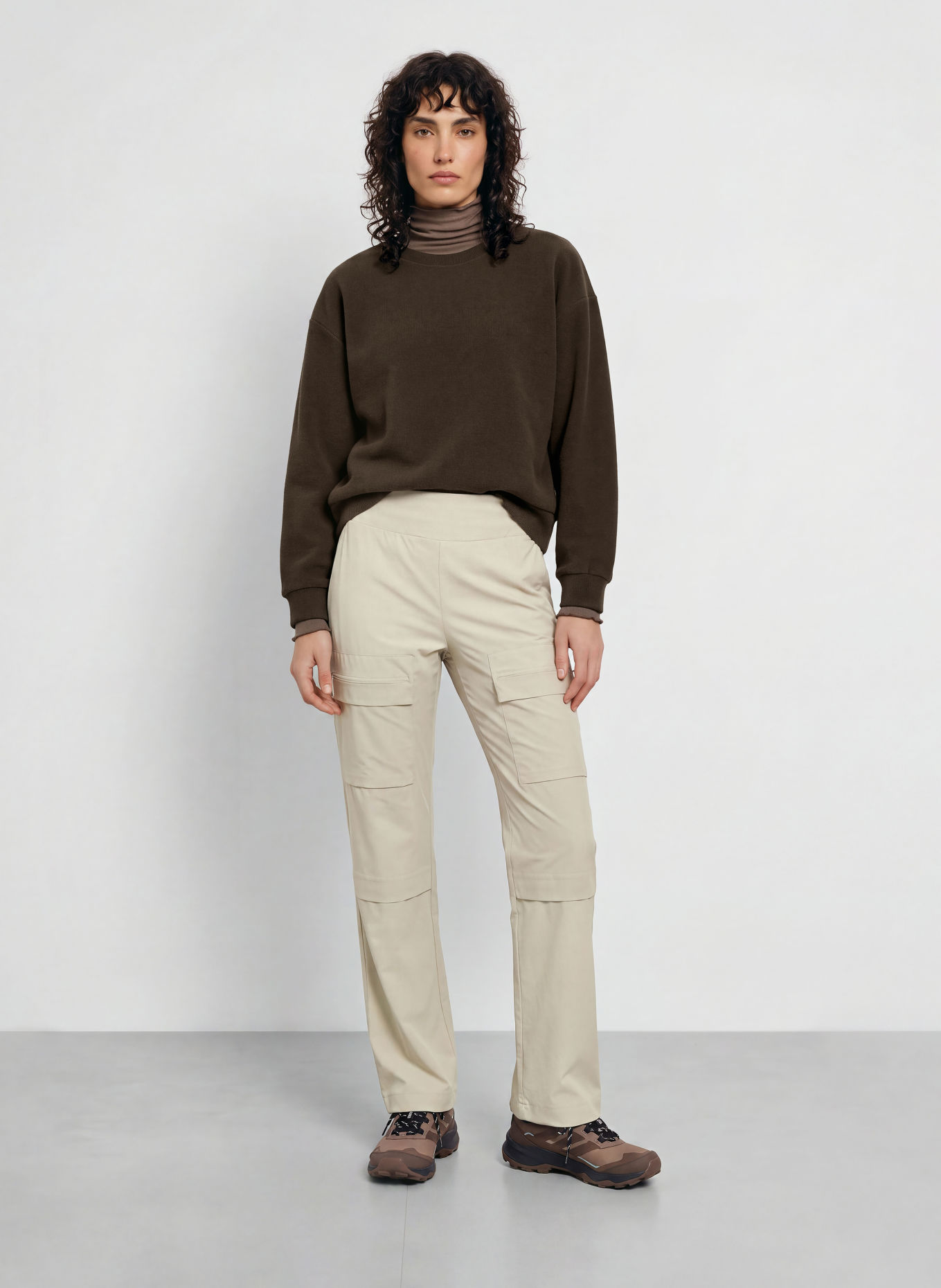 JEANNE BARET Sweatshirt TINOS: OLIV