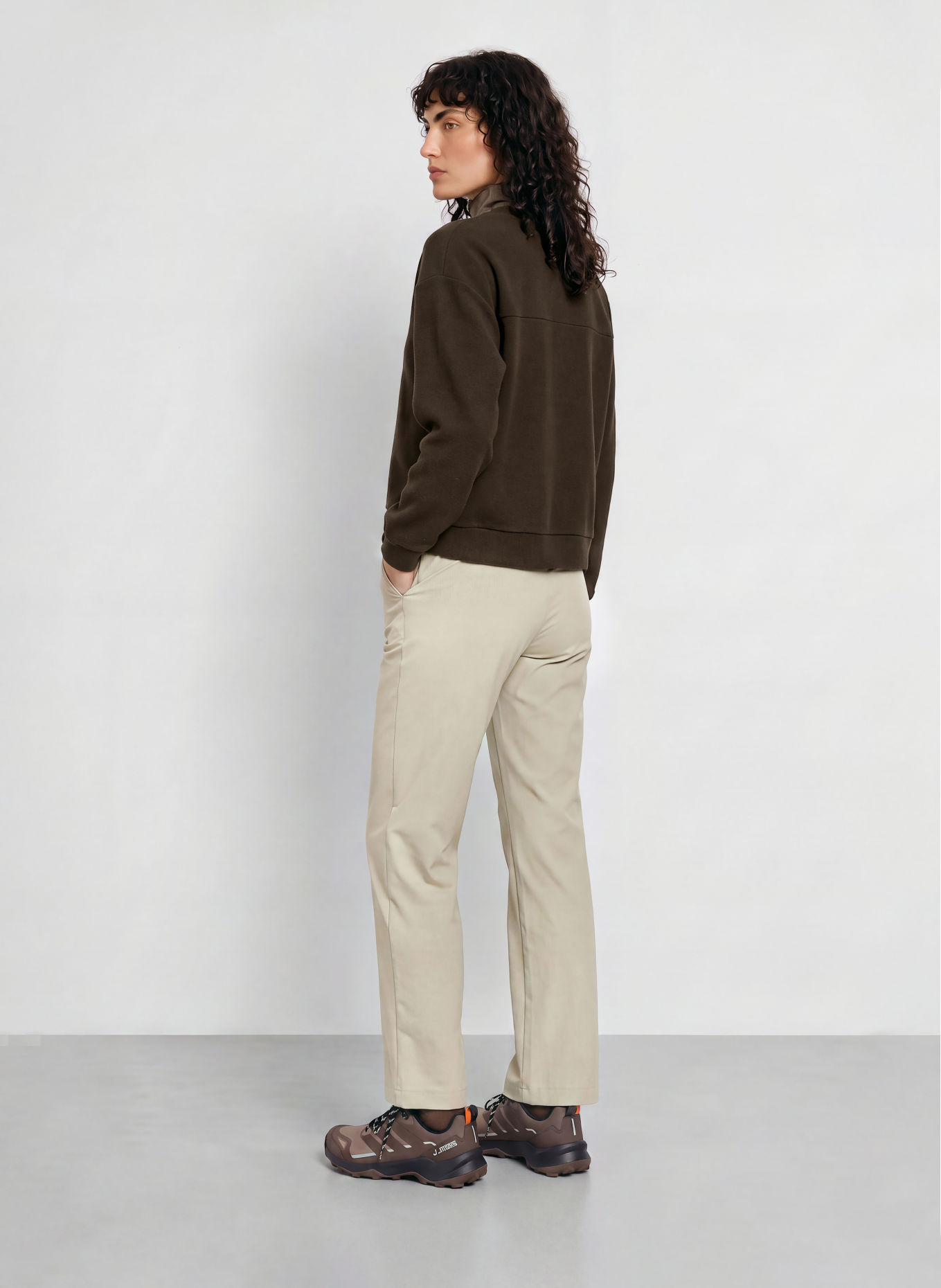 JEANNE BARET Sweatshirt TINOS: OLIV