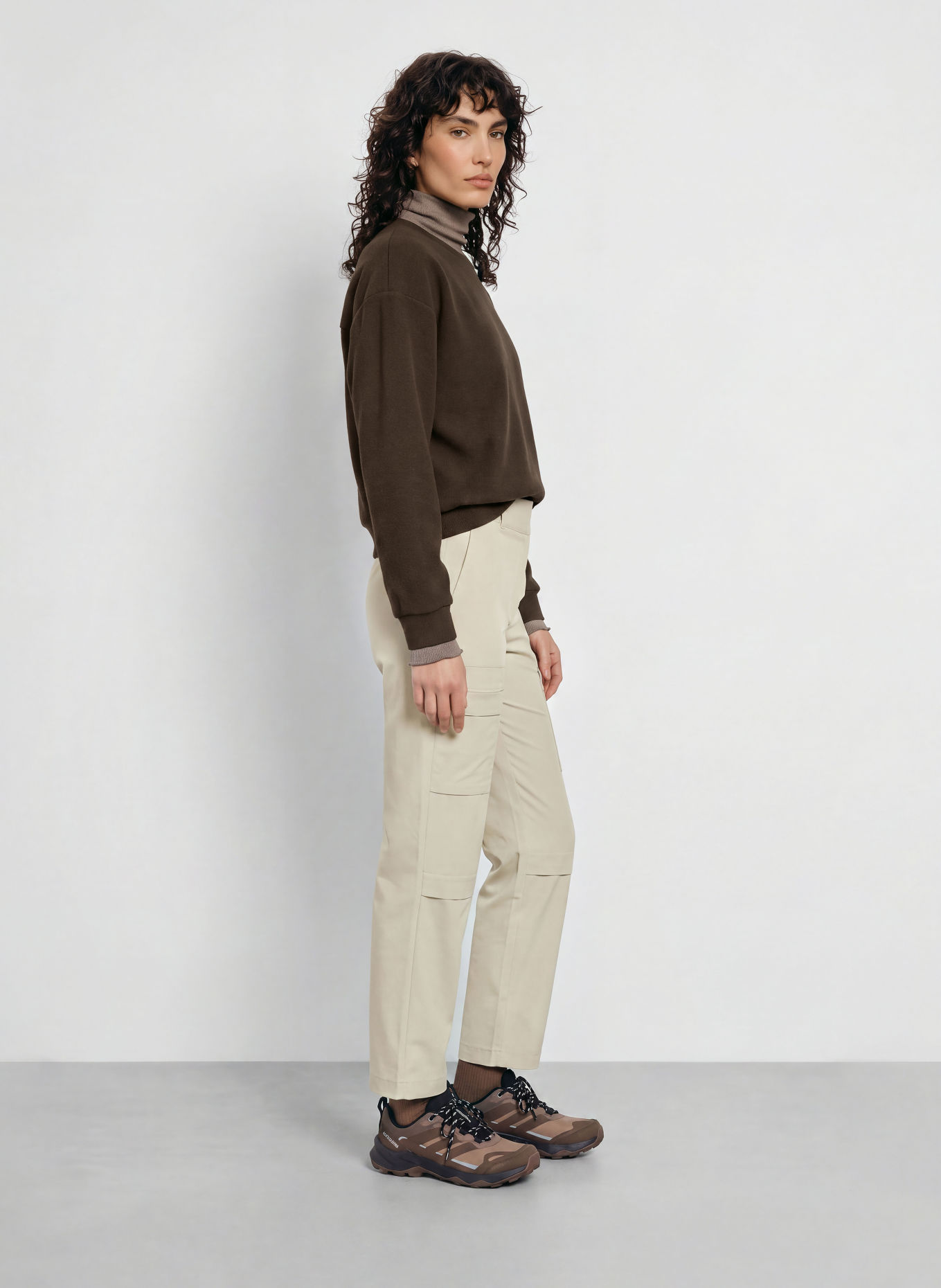 JEANNE BARET Sweatshirt TINOS: OLIV
