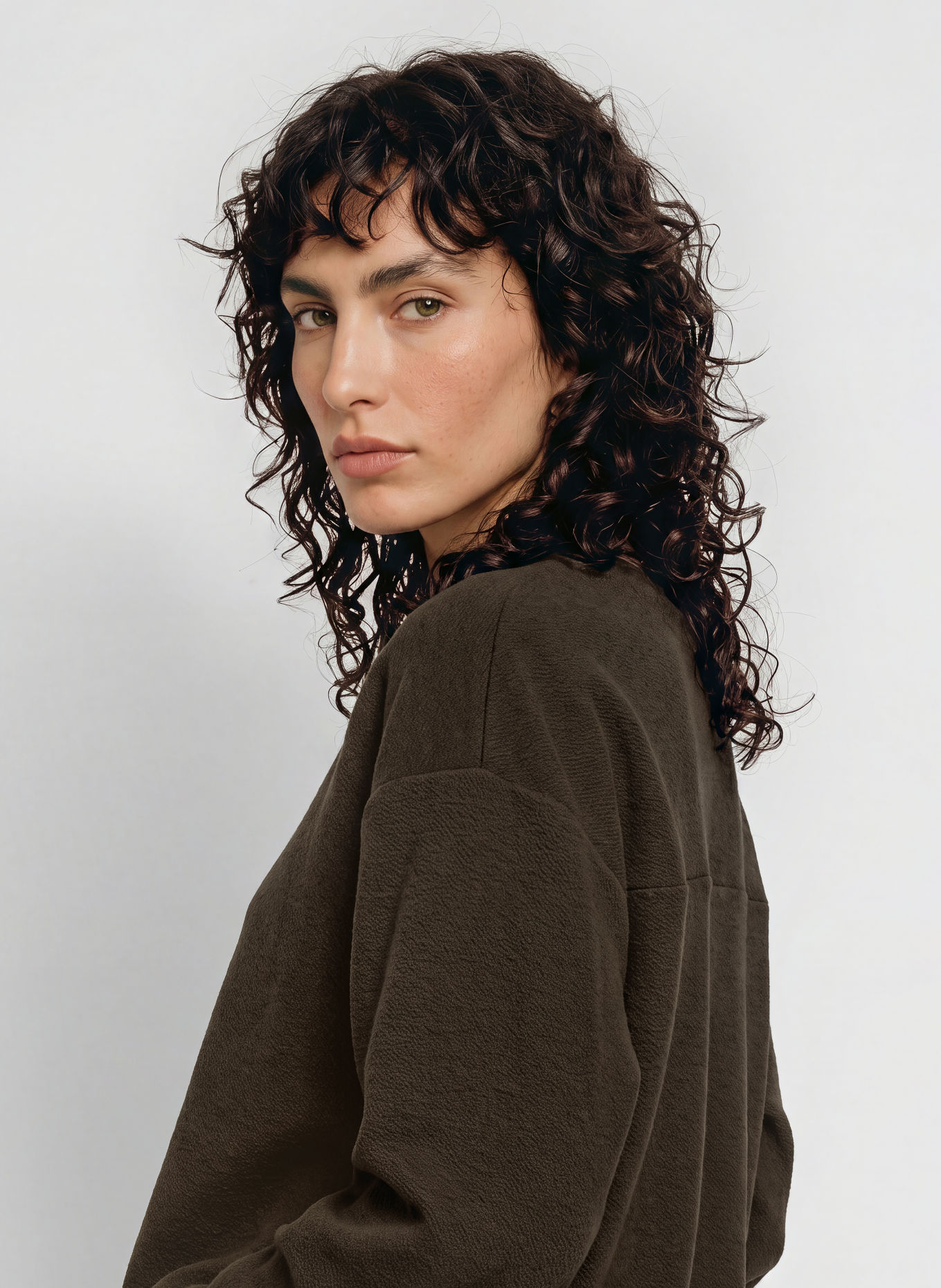 JEANNE BARET Sweatshirt TINOS: OLIV