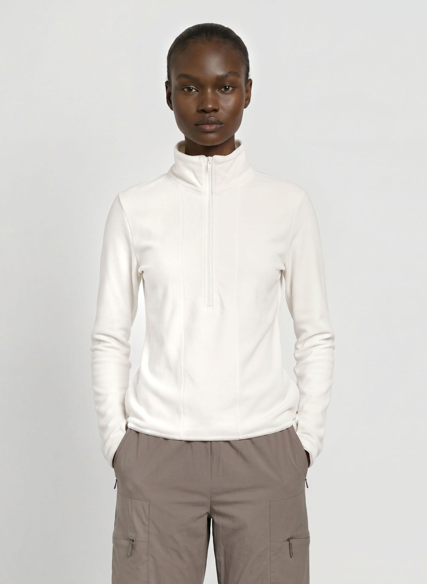 JEANNE BARET Schipperstruien BOREAL: WIT