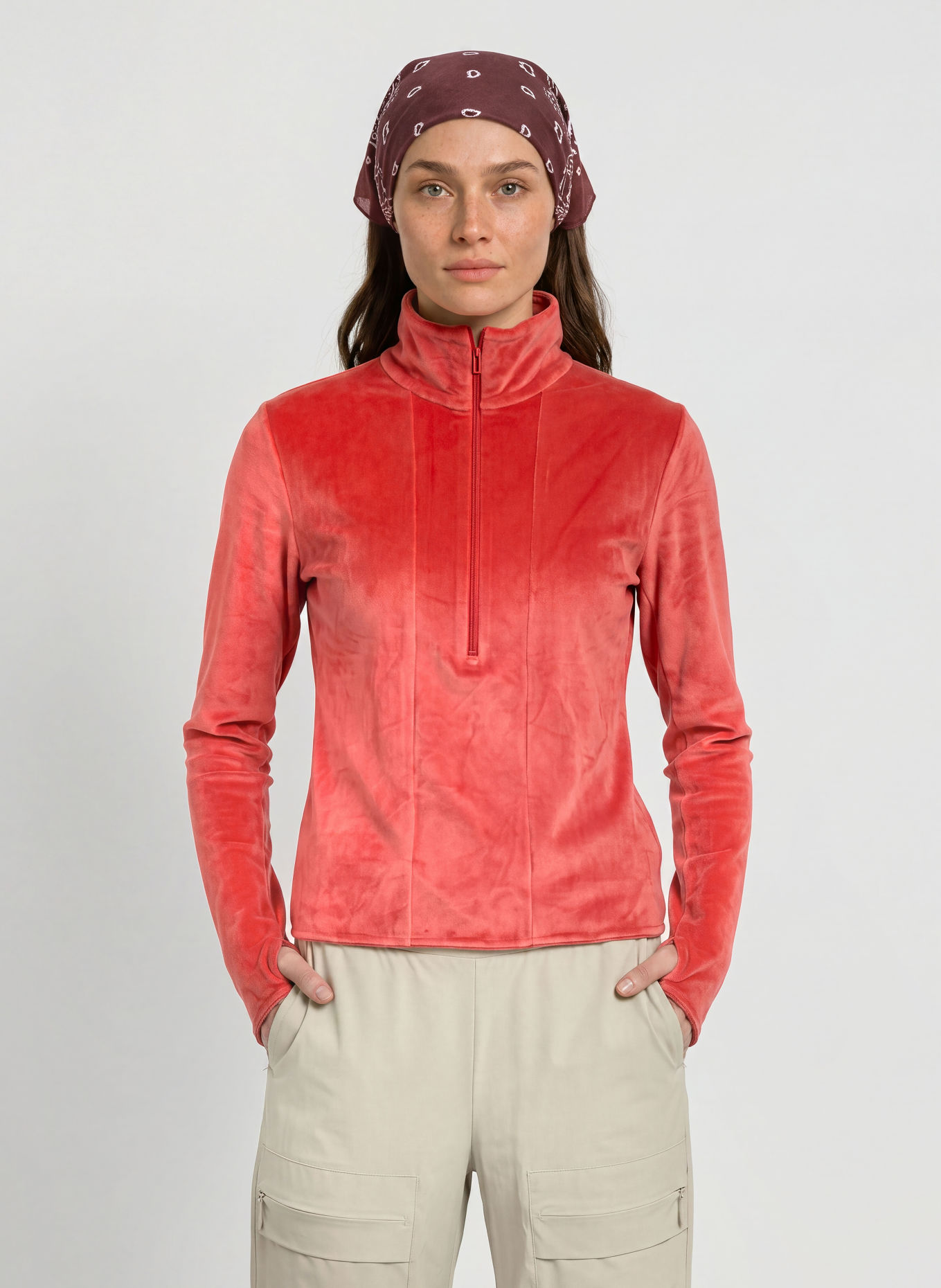 JEANNE BARET Schipperstruien BOREAL: LICHTROOD