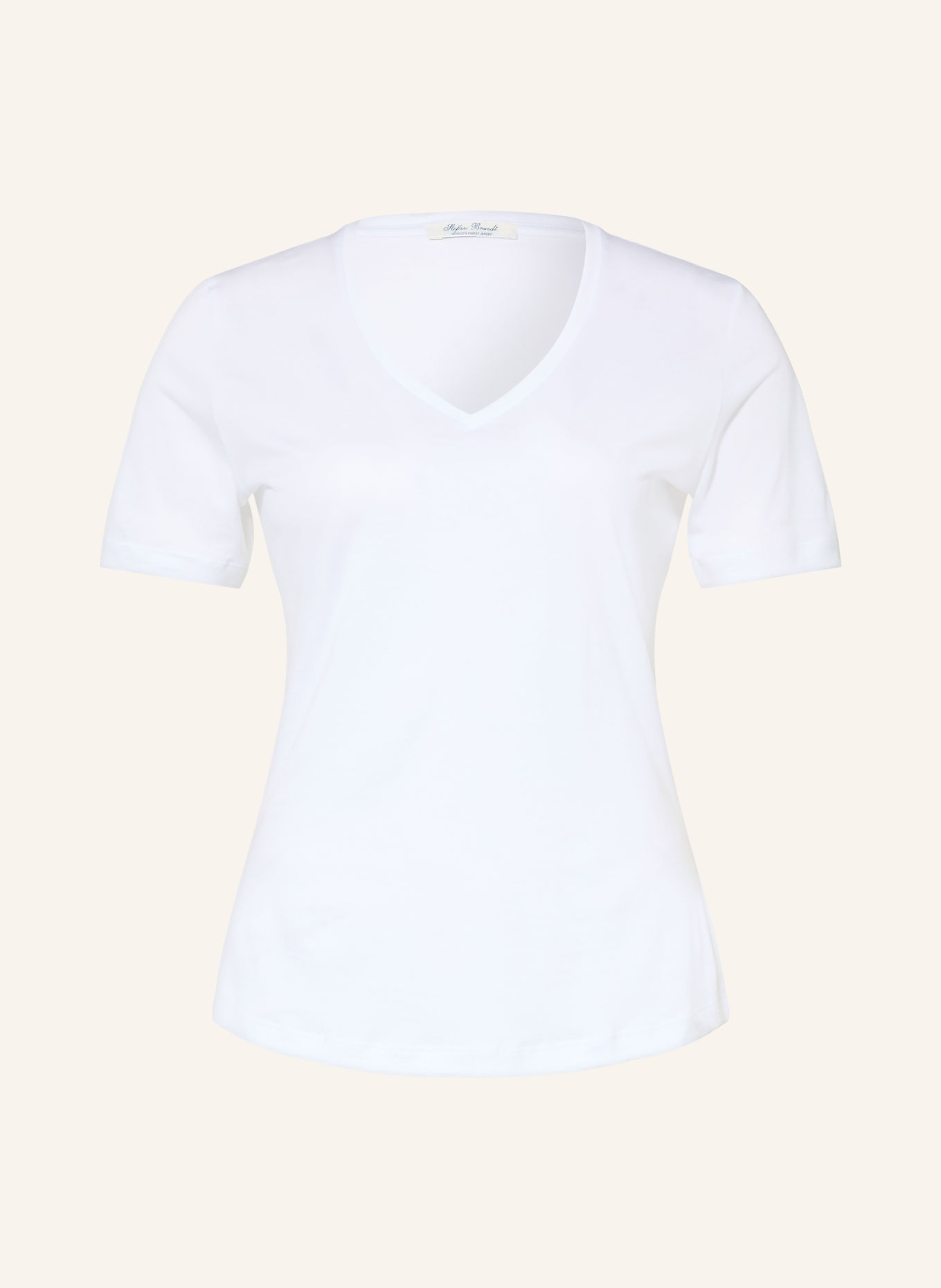Stefan Brandt T-shirt CLARA: WIT