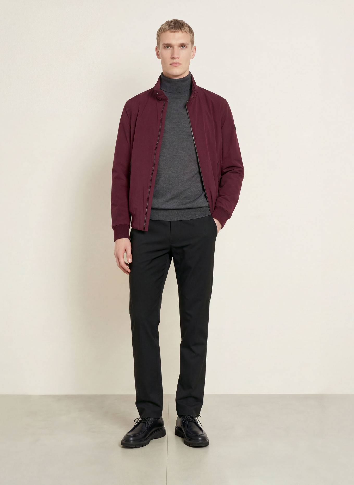bugatti Blouson: DONKERROOD