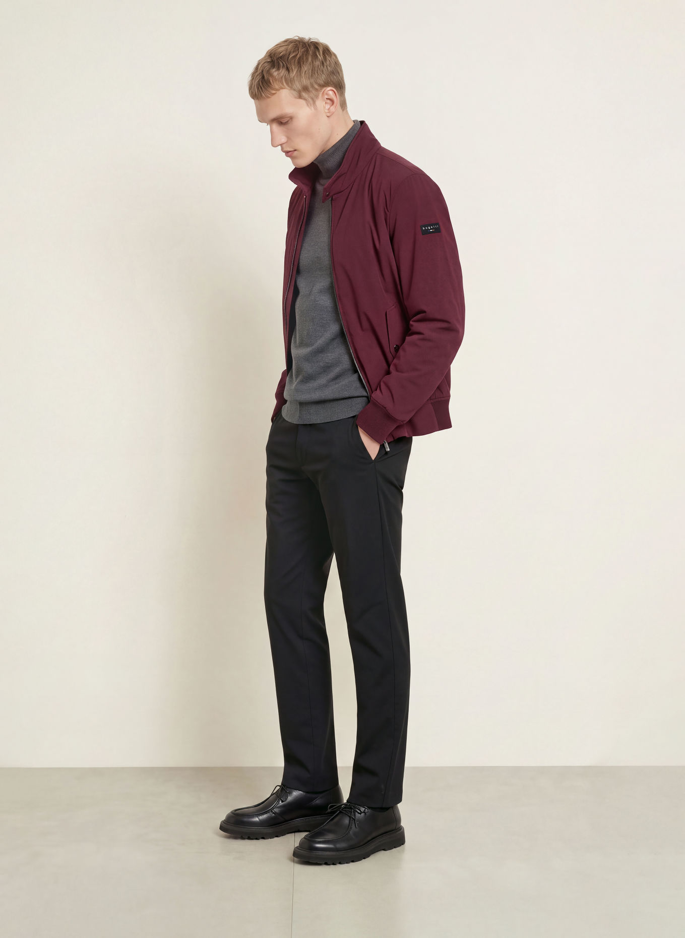 bugatti Blouson: DONKERROOD