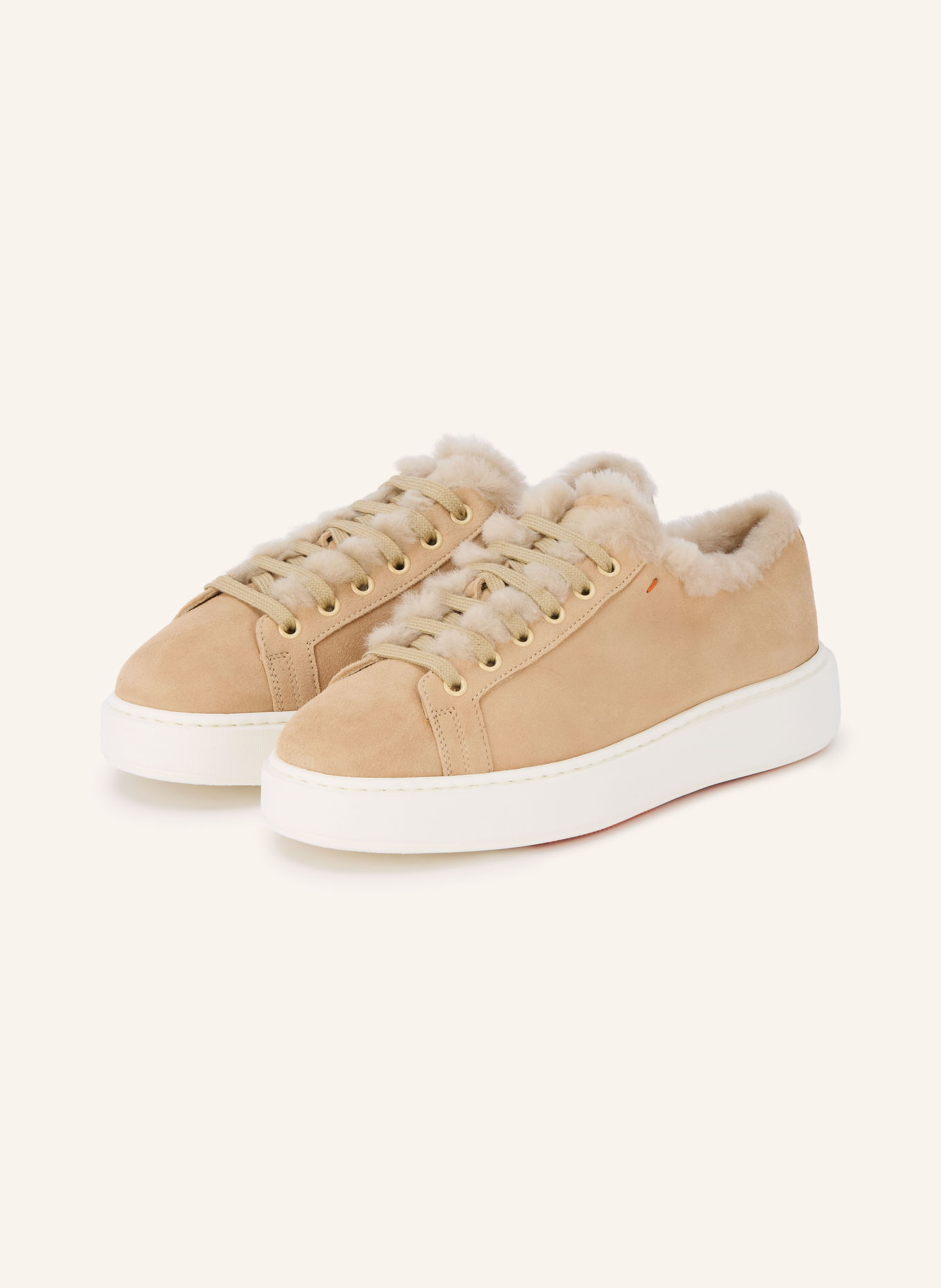 Santoni Sneakers CLEANMOUNT: LICHTBRUIN