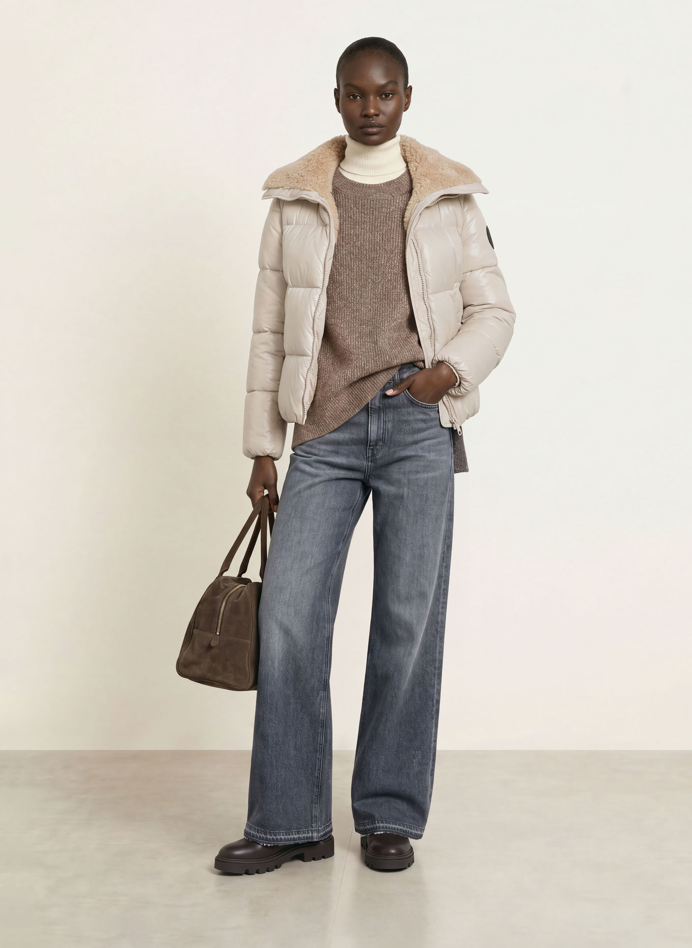 SAVE THE DUCK Steppjacke MOMA: BEIGE