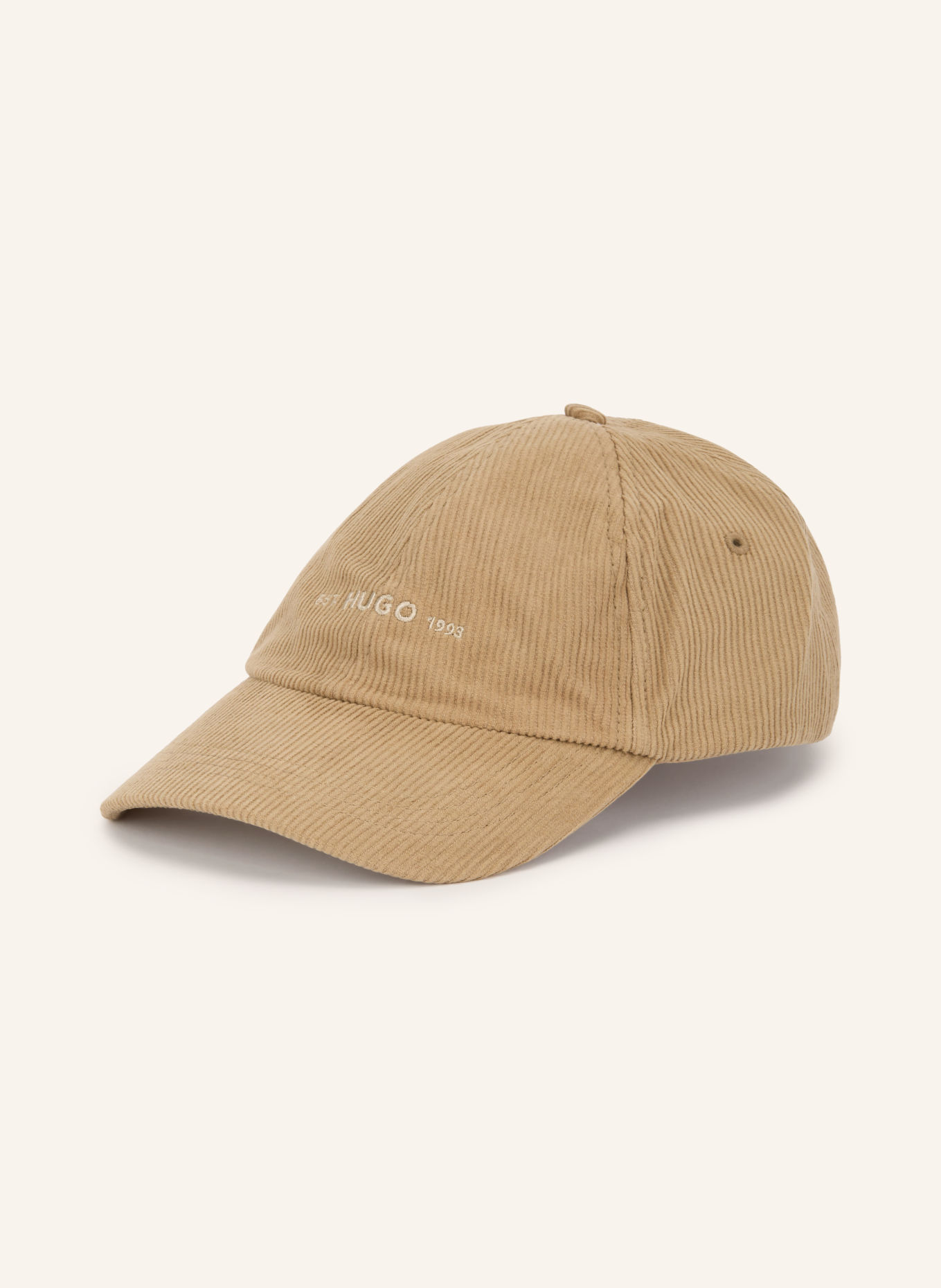 HUGO Cord-Cap METT: BEIGE