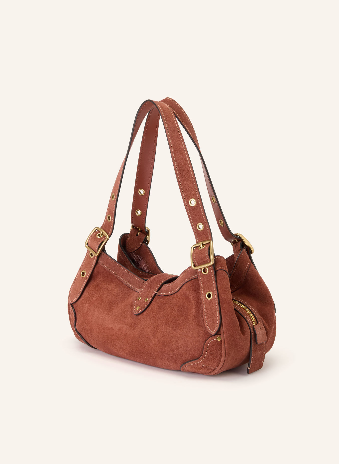 COACH DRIFTER 31 Shoulder Bag: BROWN / GOLD