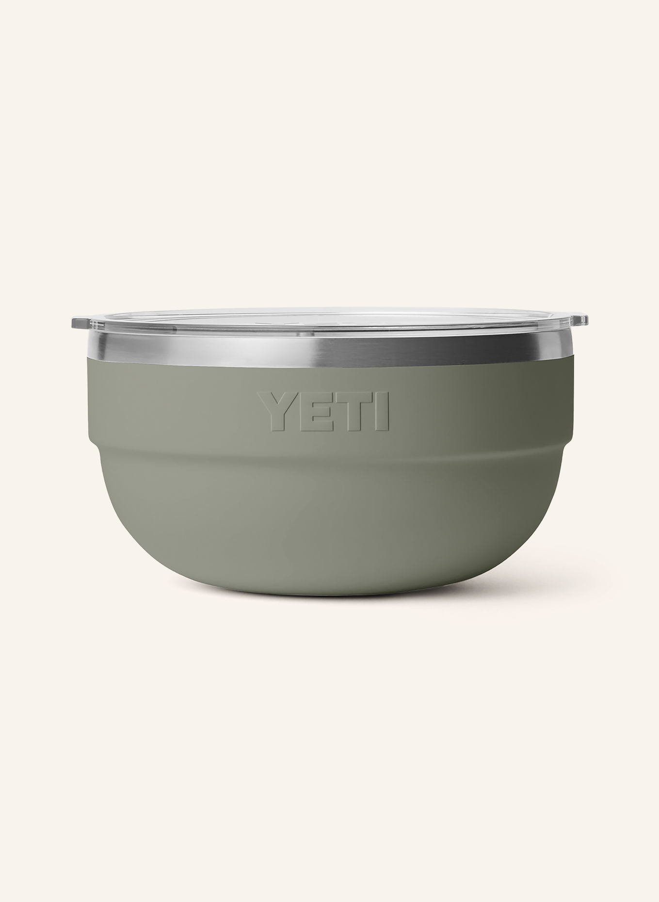 YETI Skladovací nádoba RAMBLER® MEDIUM: KHAKI / STŘÍBRNÁ