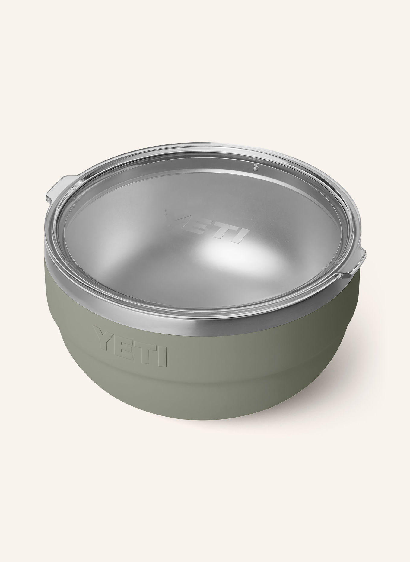 YETI Skladovací nádoba RAMBLER® MEDIUM: KHAKI / STŘÍBRNÁ